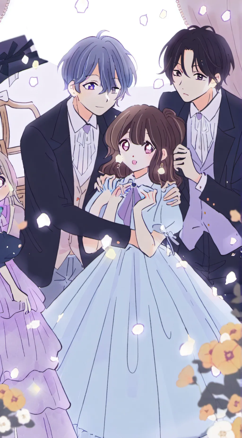 ai character: group background