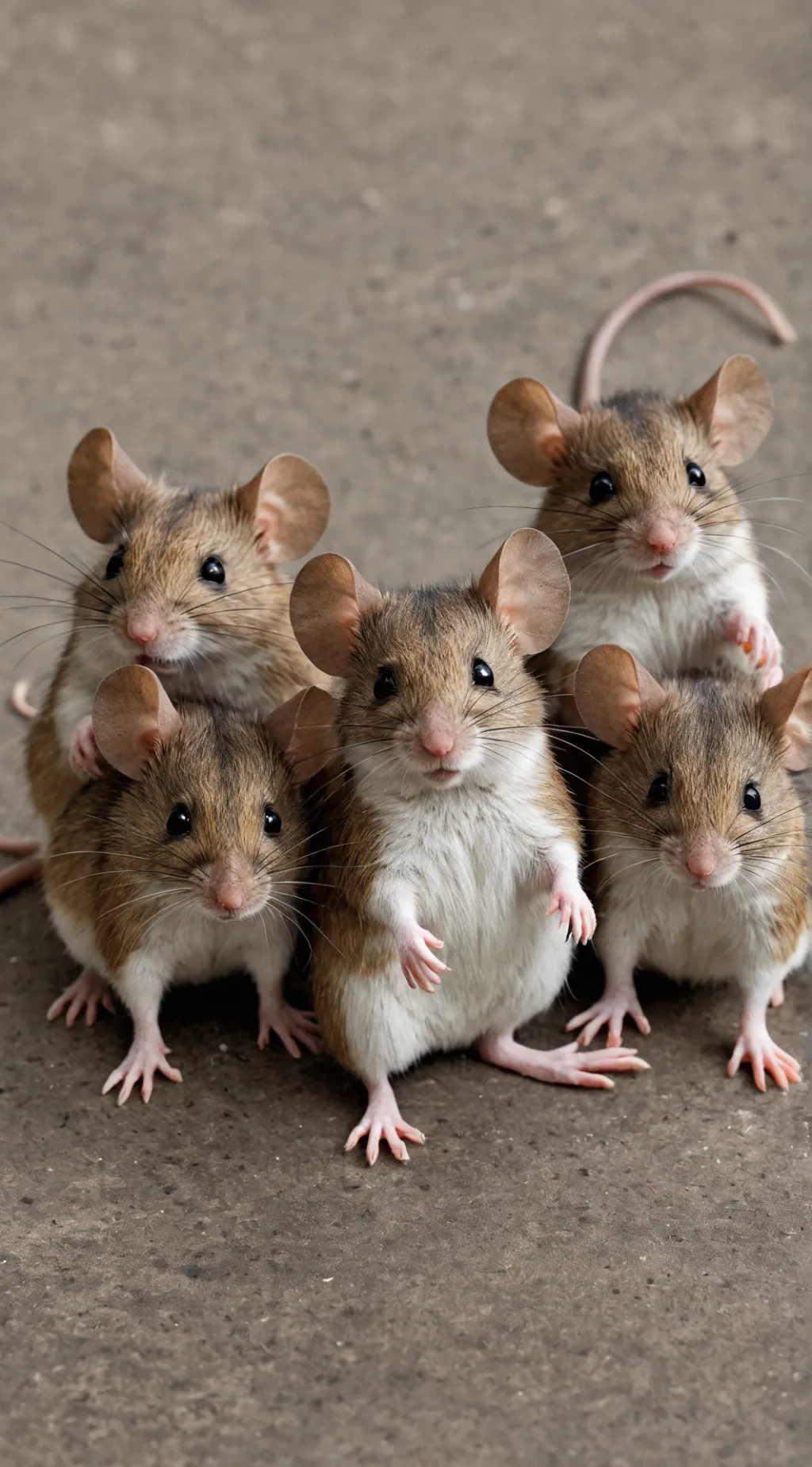 ai character: Mouse army background