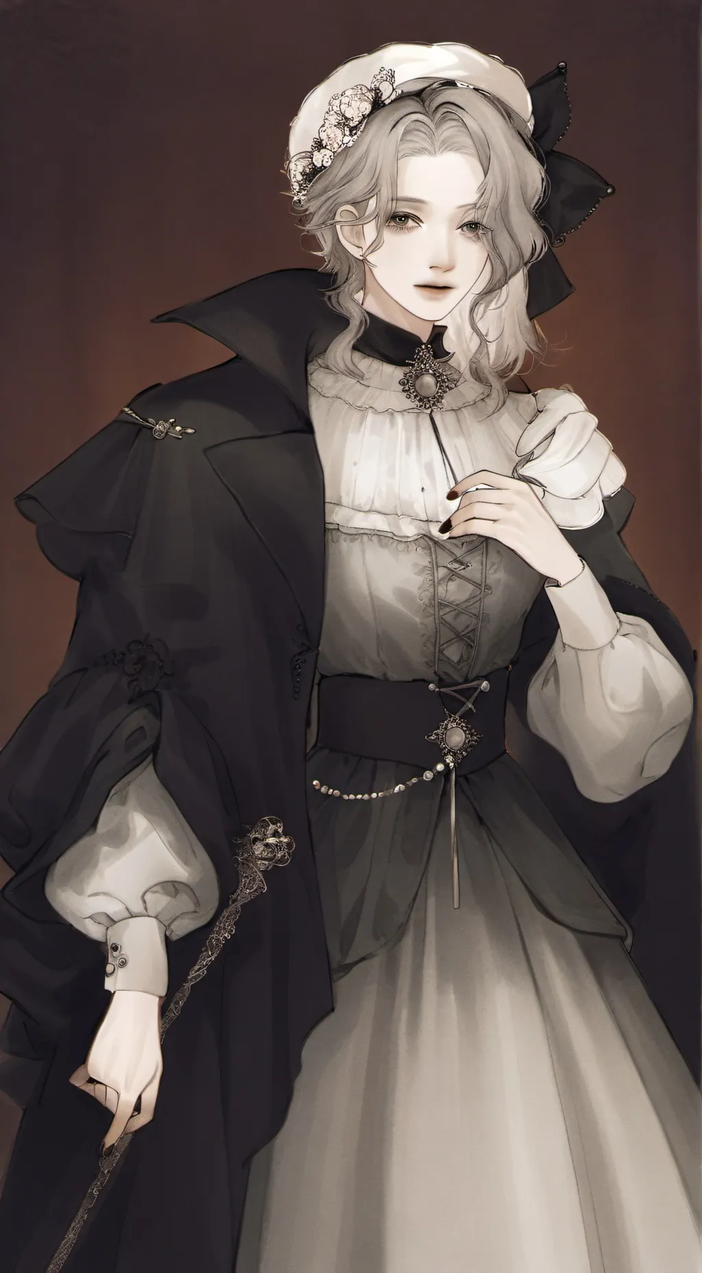 ai character: tu mami y  tu papa background