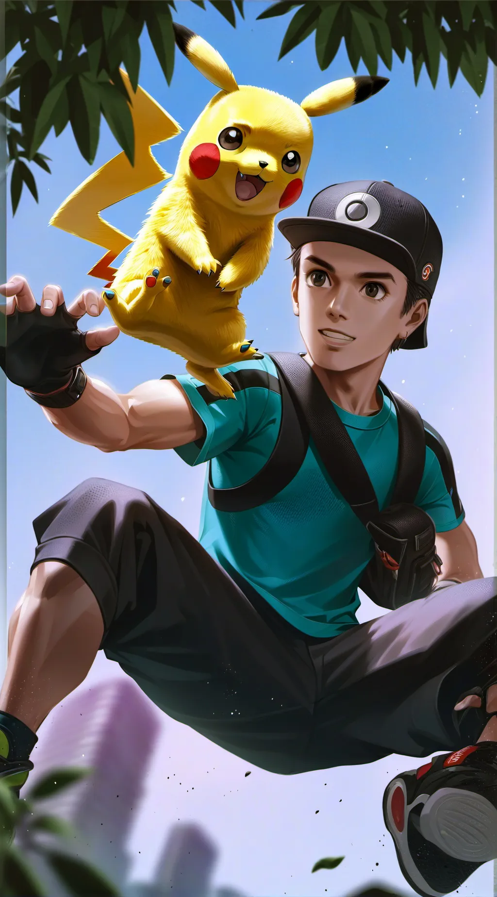 ai character: Pokémon background