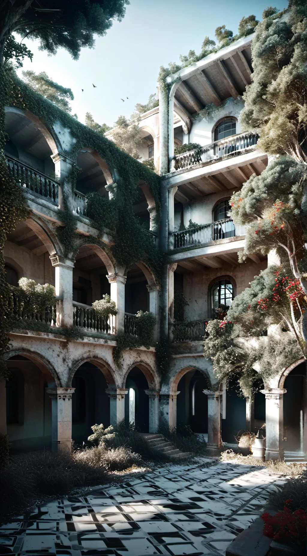 ai character: Academia Natural background