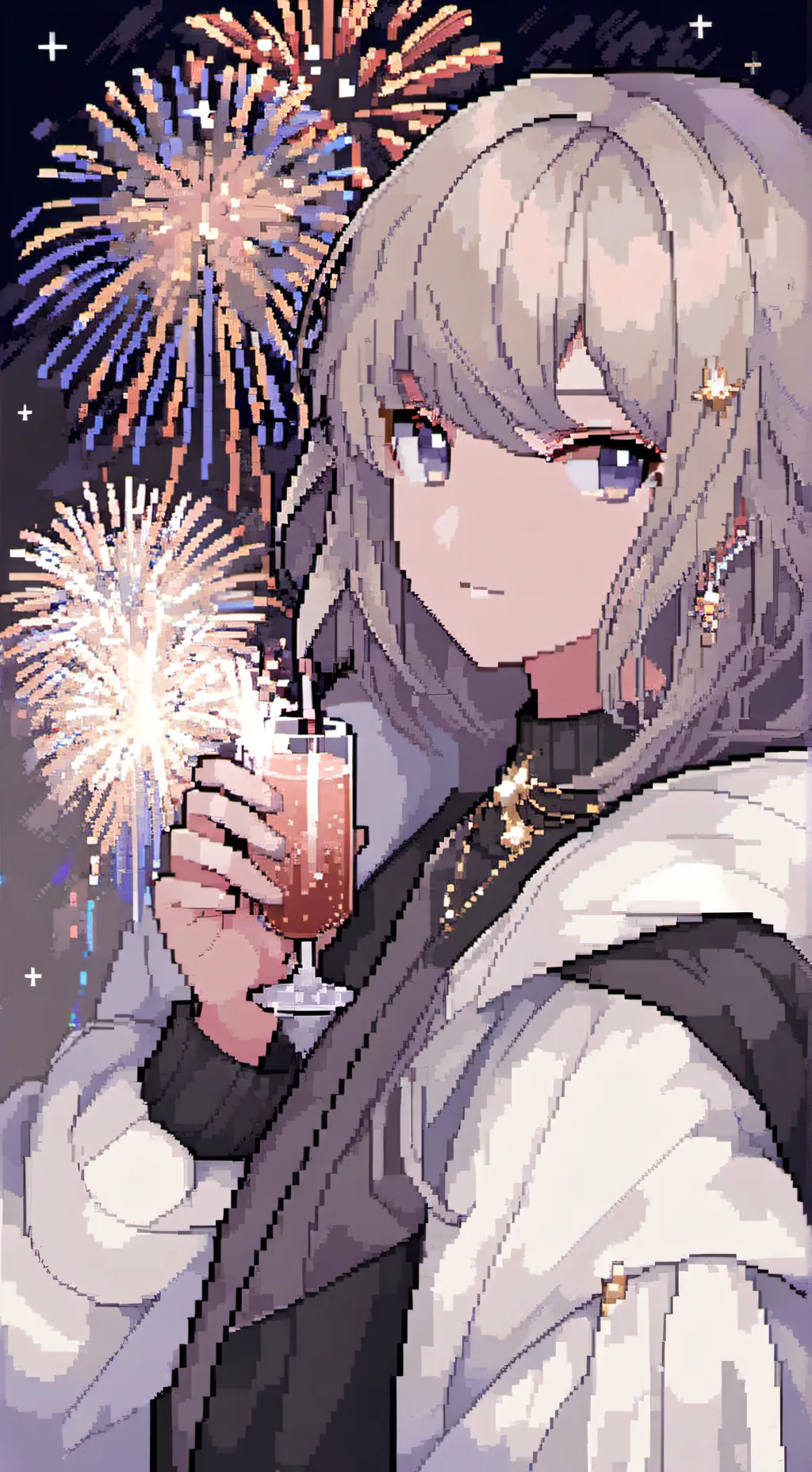 ai character: 🎆KNY New Years🎇 background