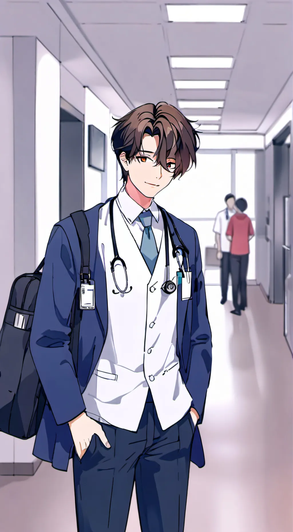 ai character: Cam background