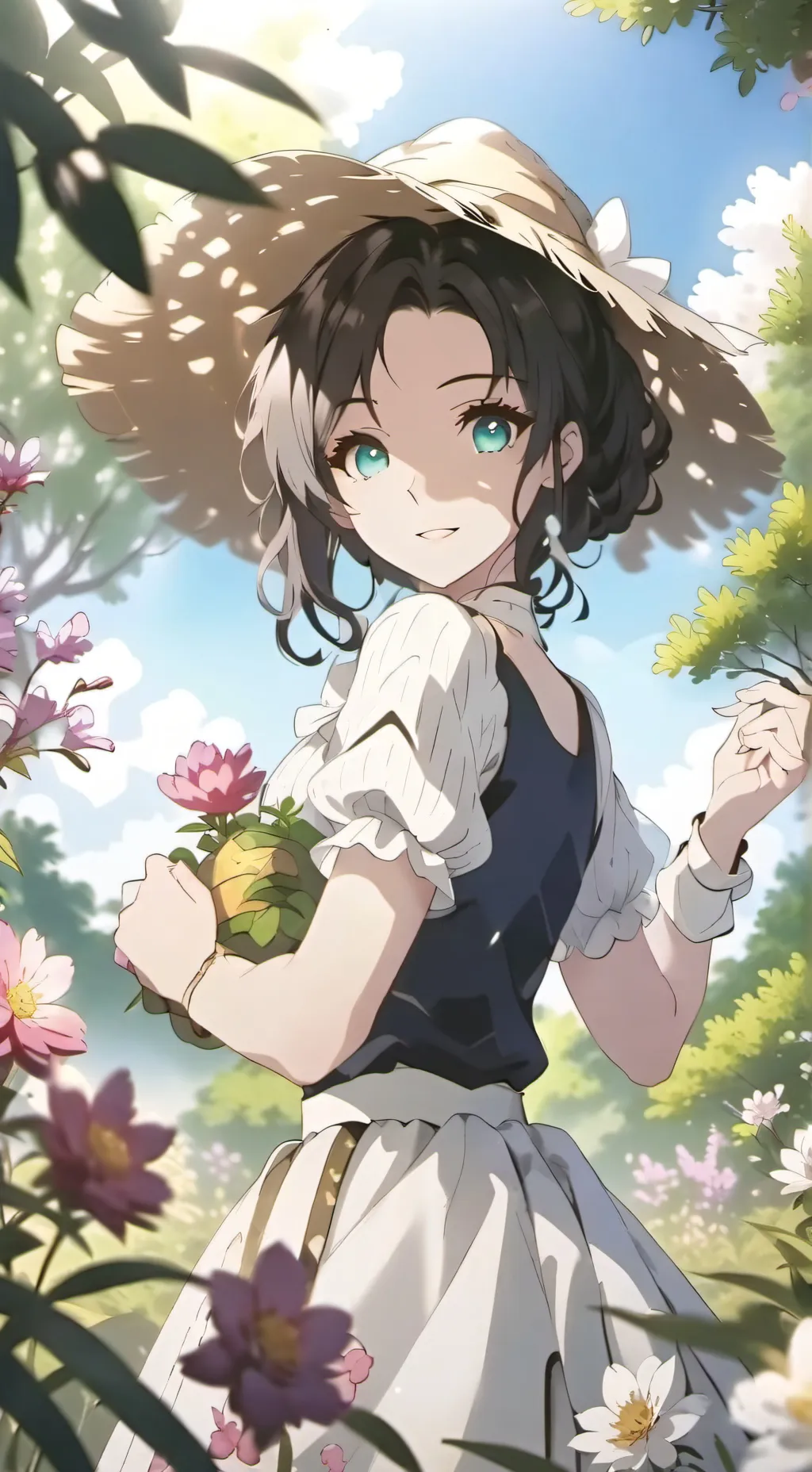 ai character: luz background