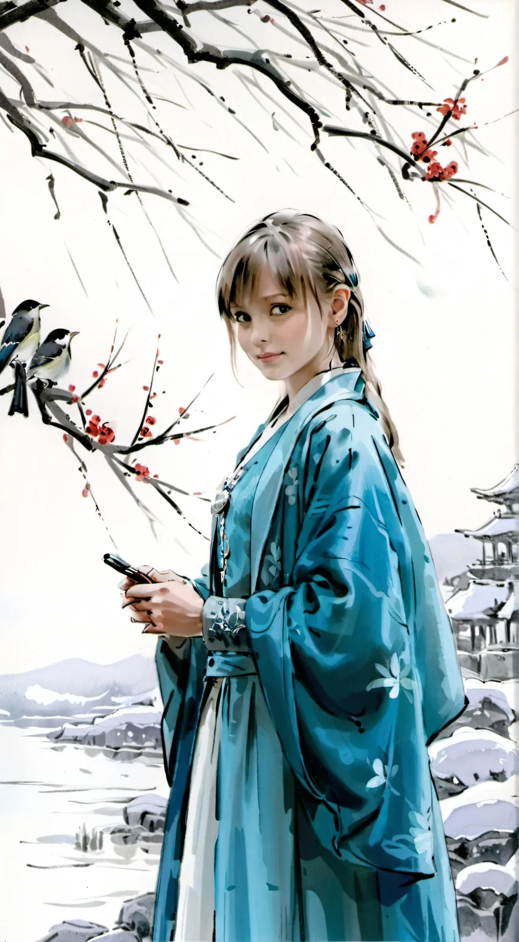 ai character: tatianao background