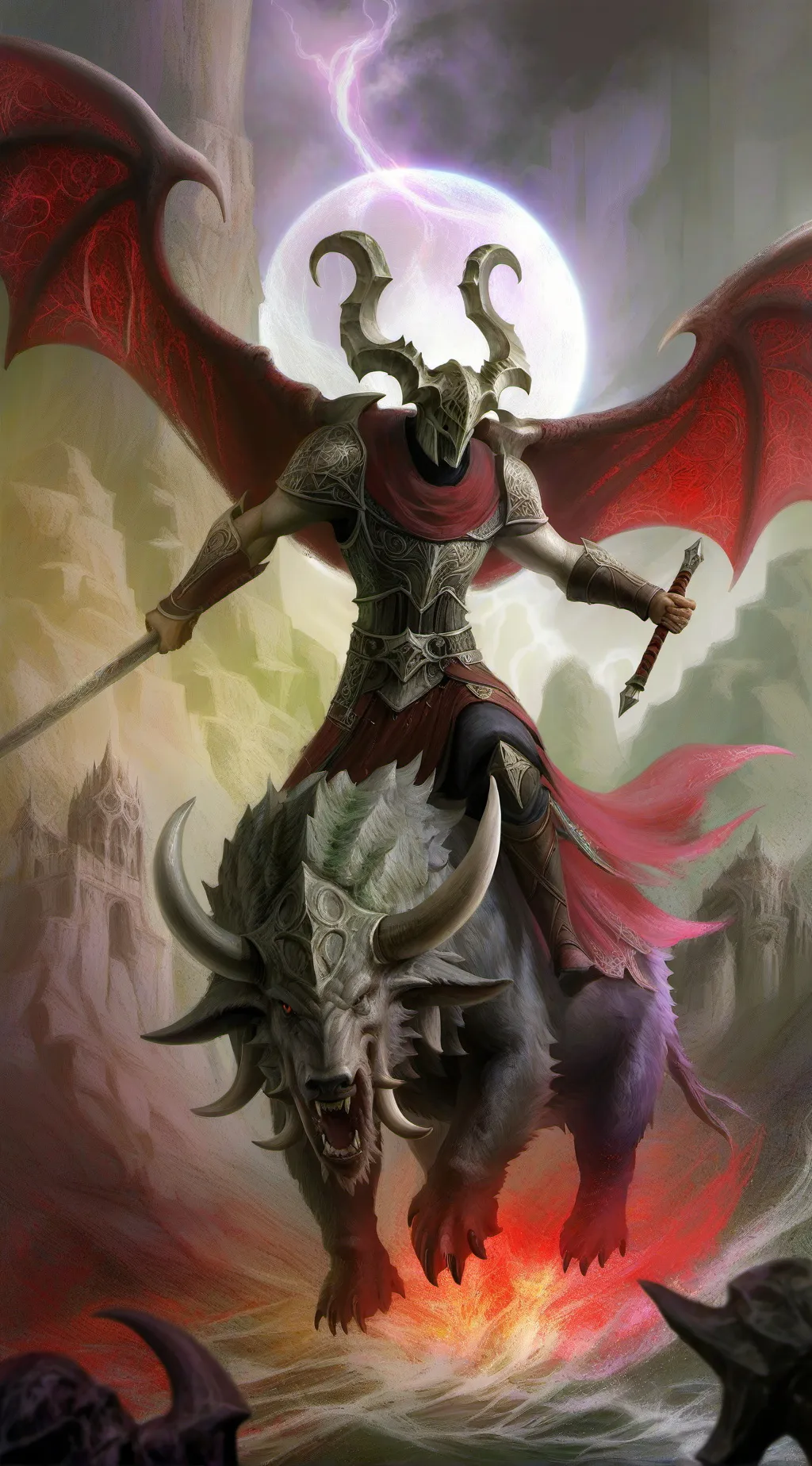 ai character: chevalier fantôme  background