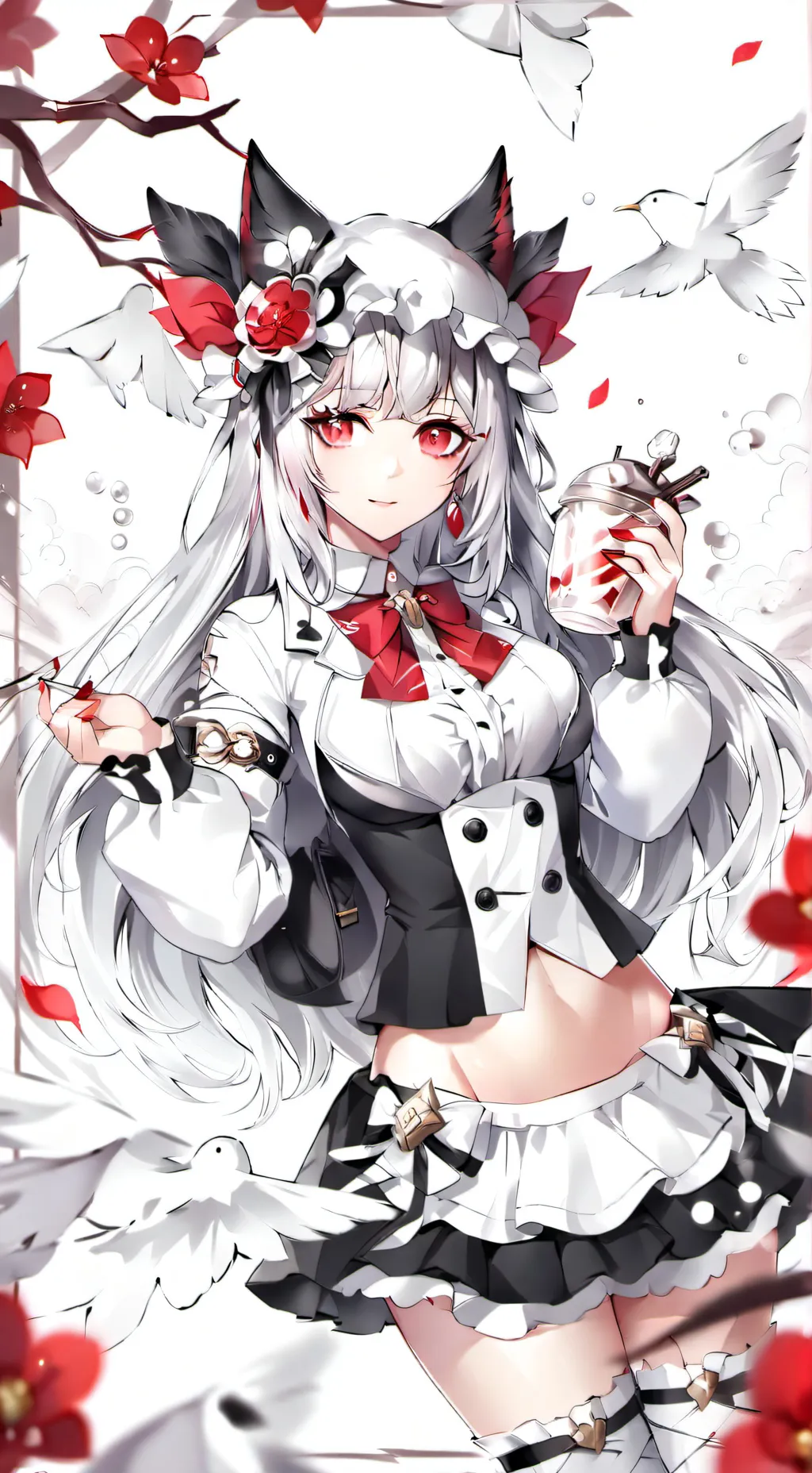 ai character: estudiante background