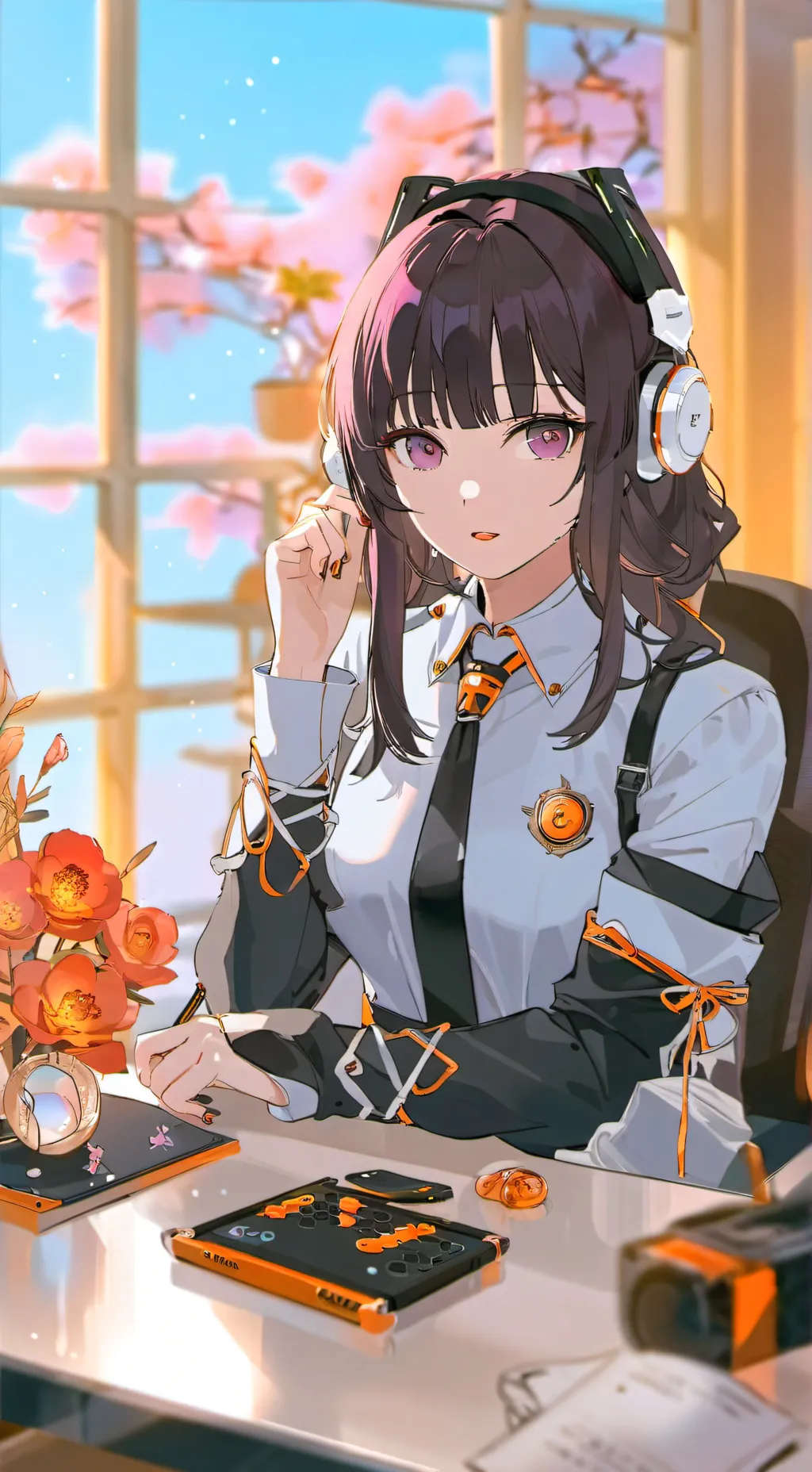 ai character: Mika background