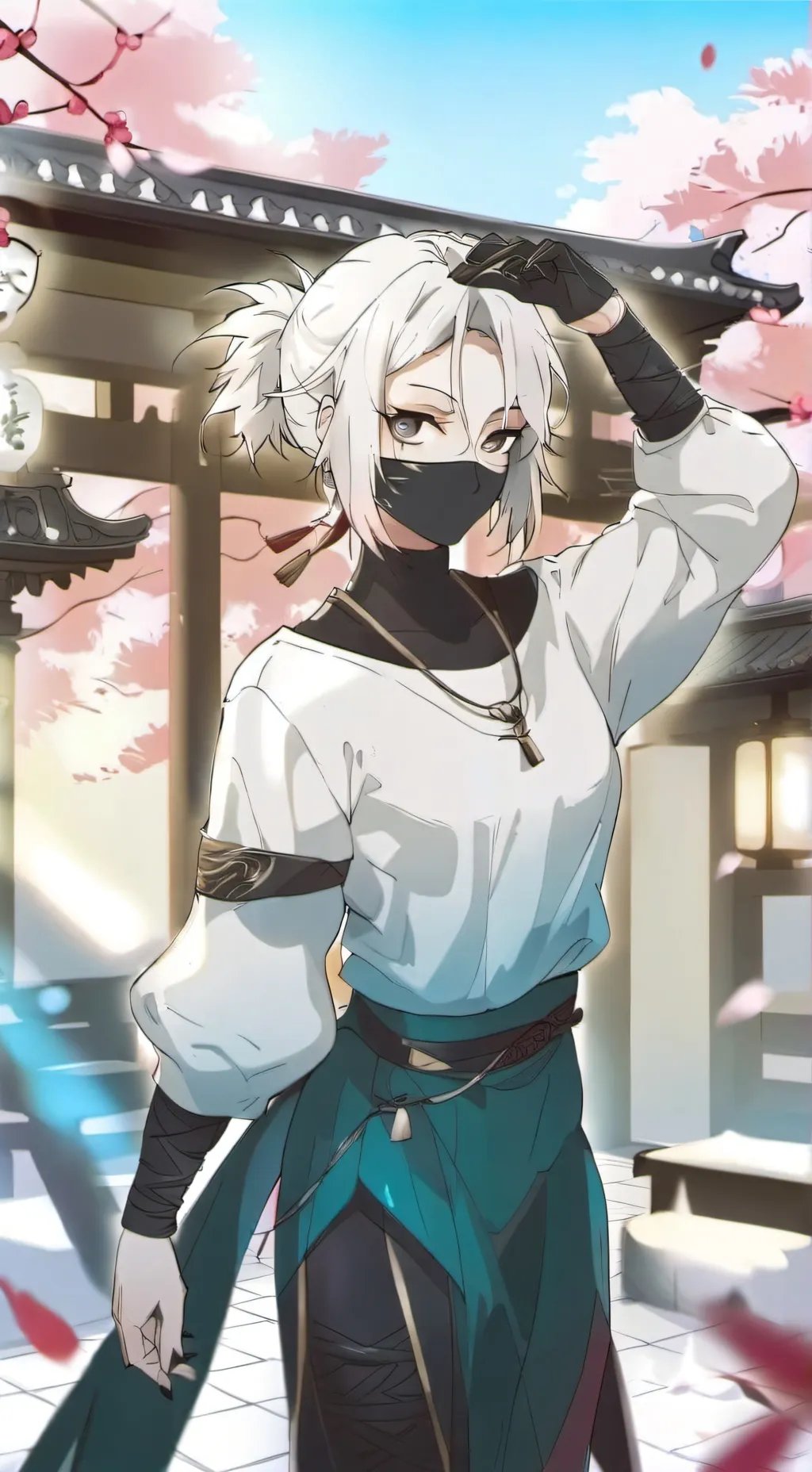 ai character: Akari background