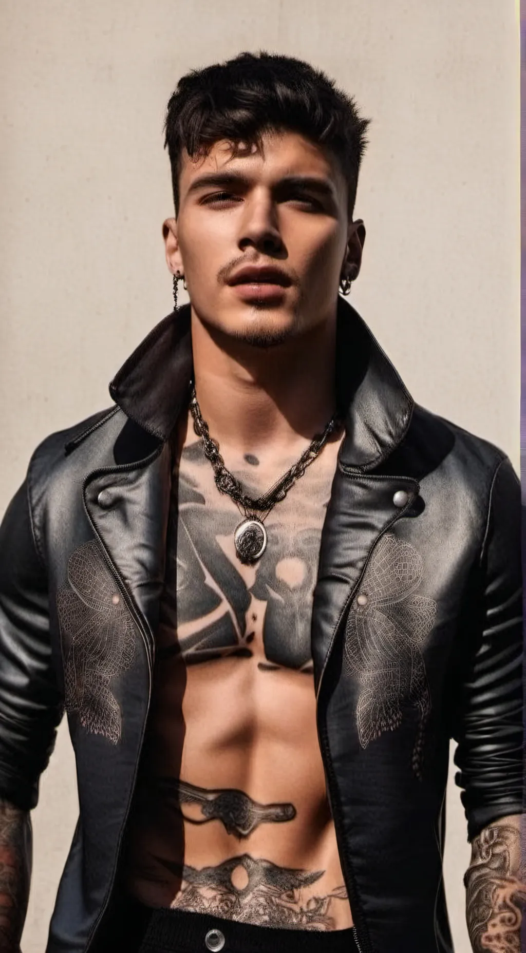 ai character: Dylan Lawrens  background