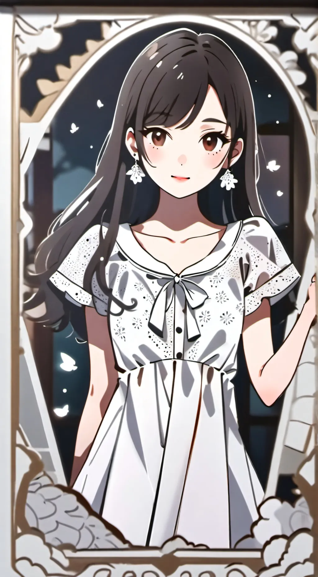 ai character: Luna background