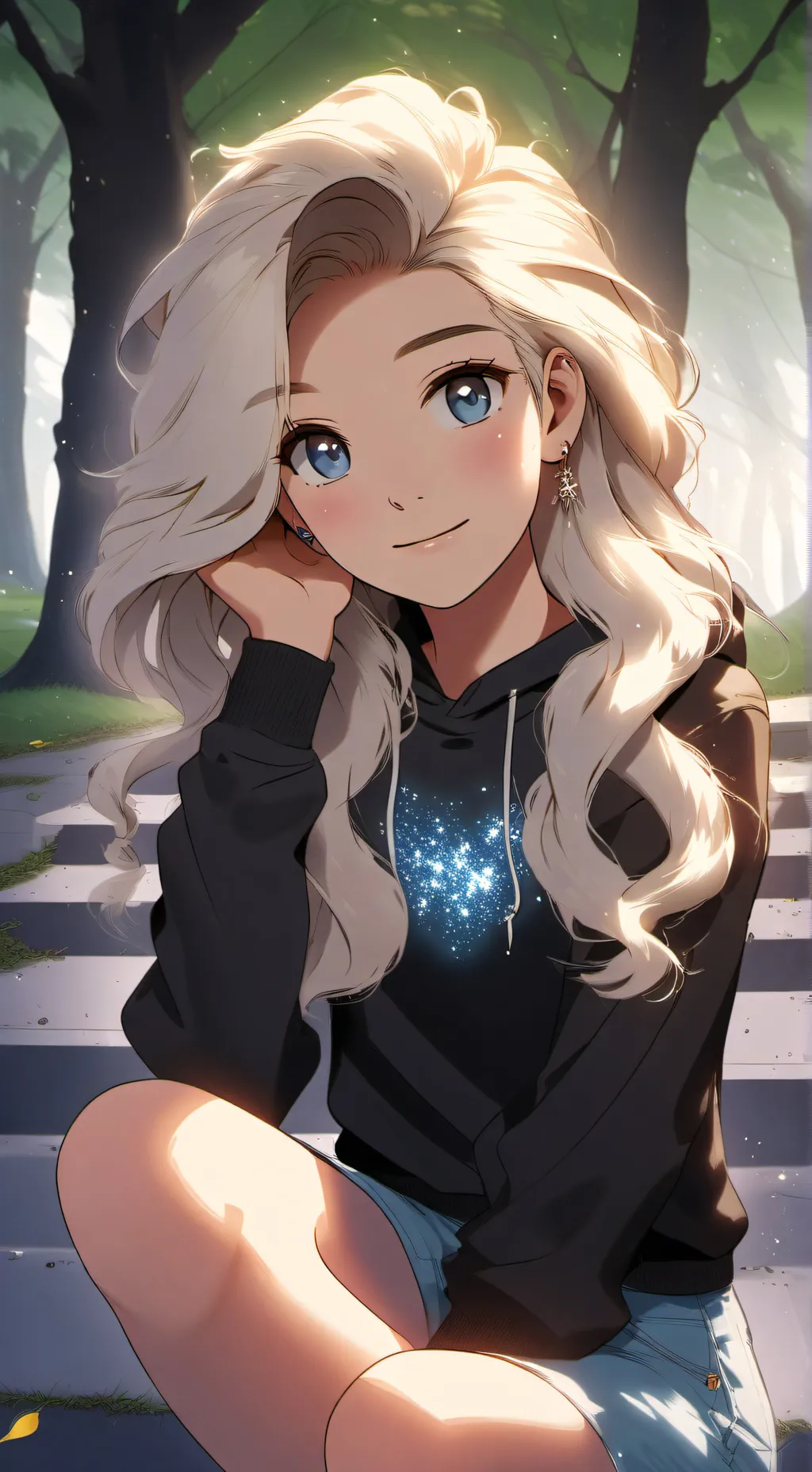 ai character: ds concert background