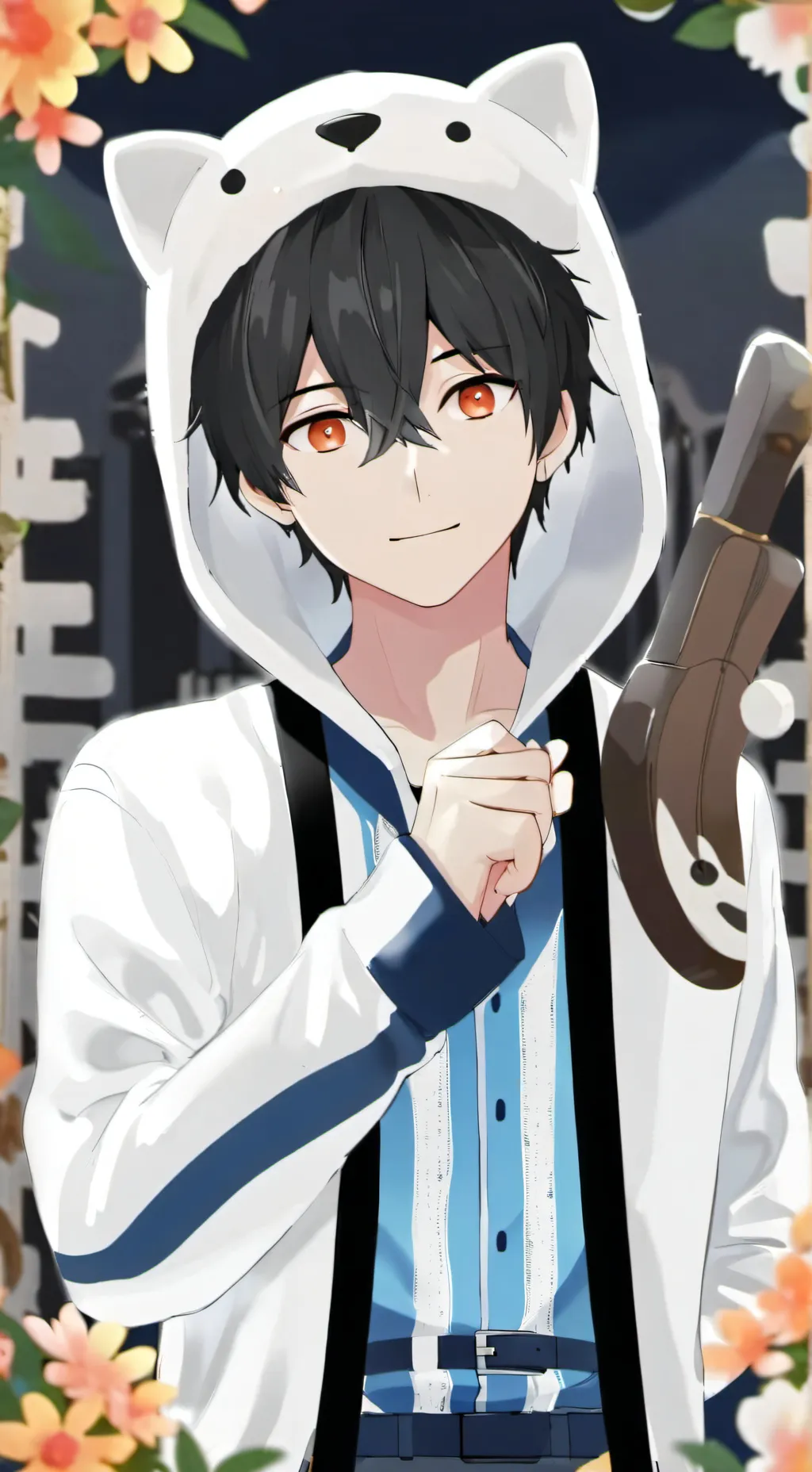 ai character: Alexander  background