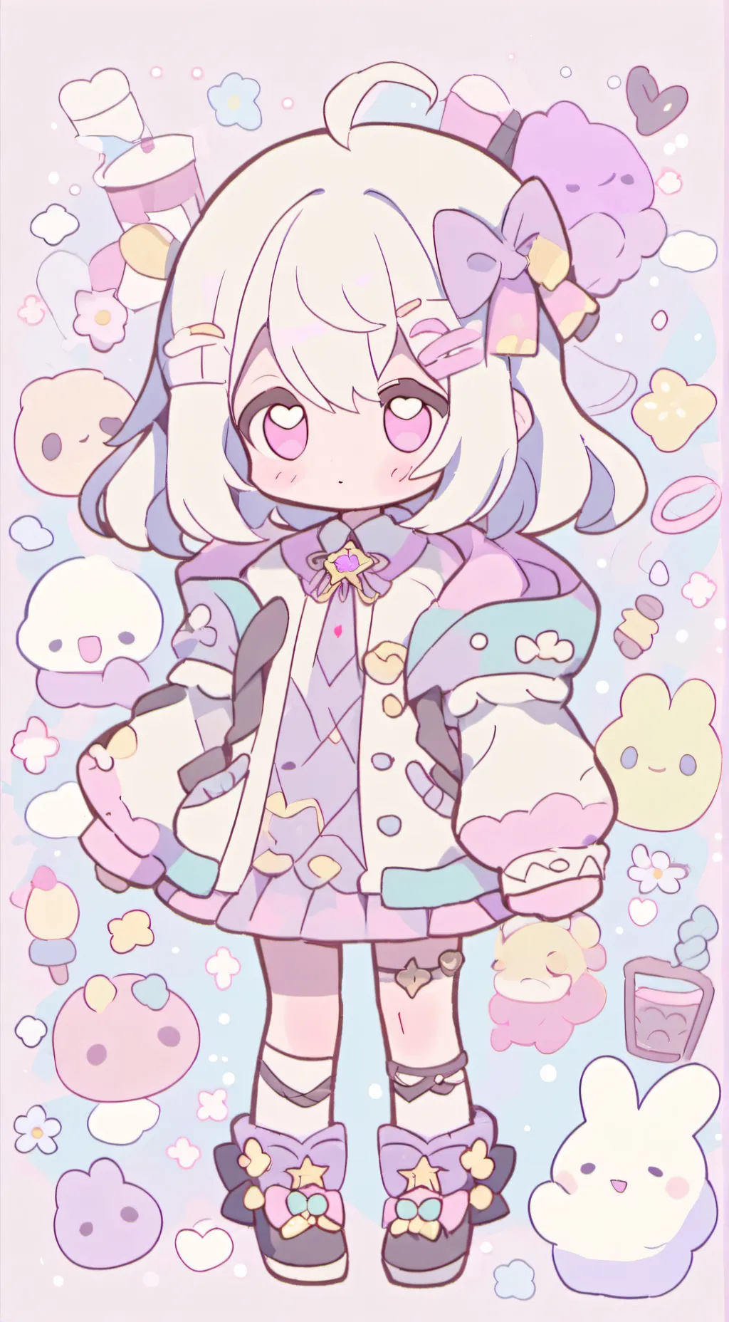 ai character: insituto de chicas background