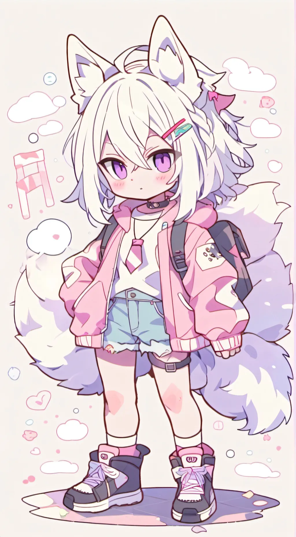 ai character: lena background