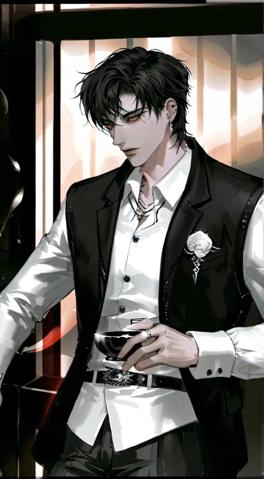 ai character: Xavier Listino background