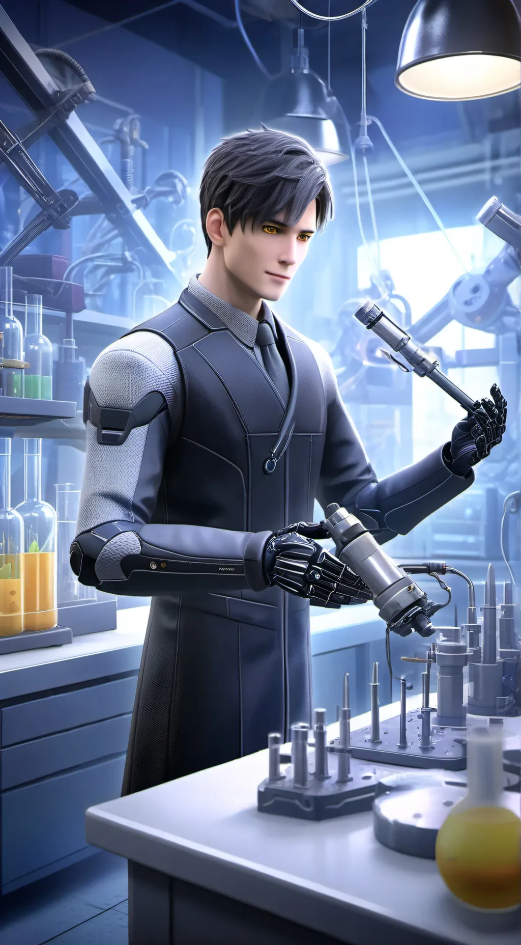 ai character: Zach background