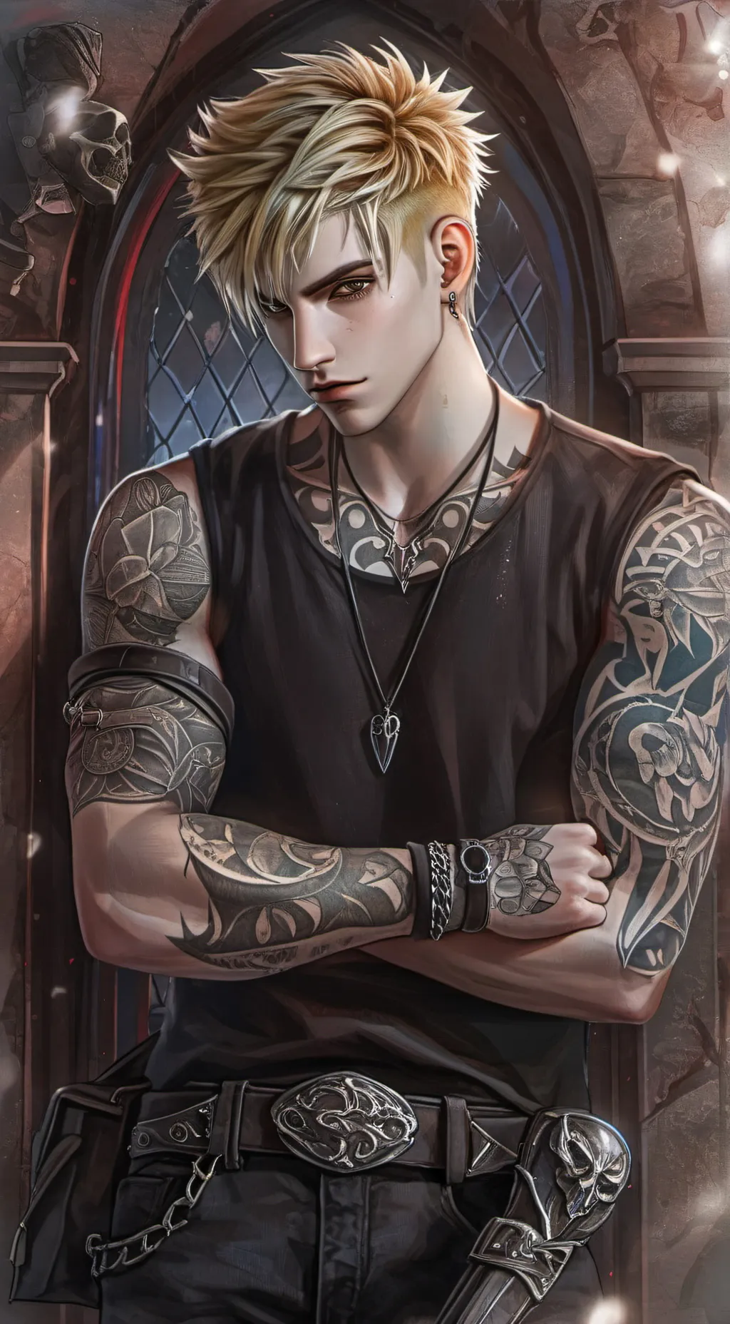 ai character: Caspian background