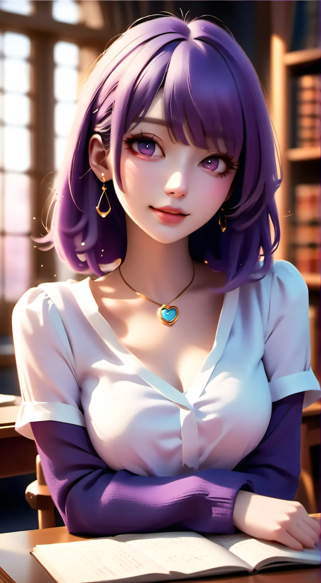 ai character: Yumiko background