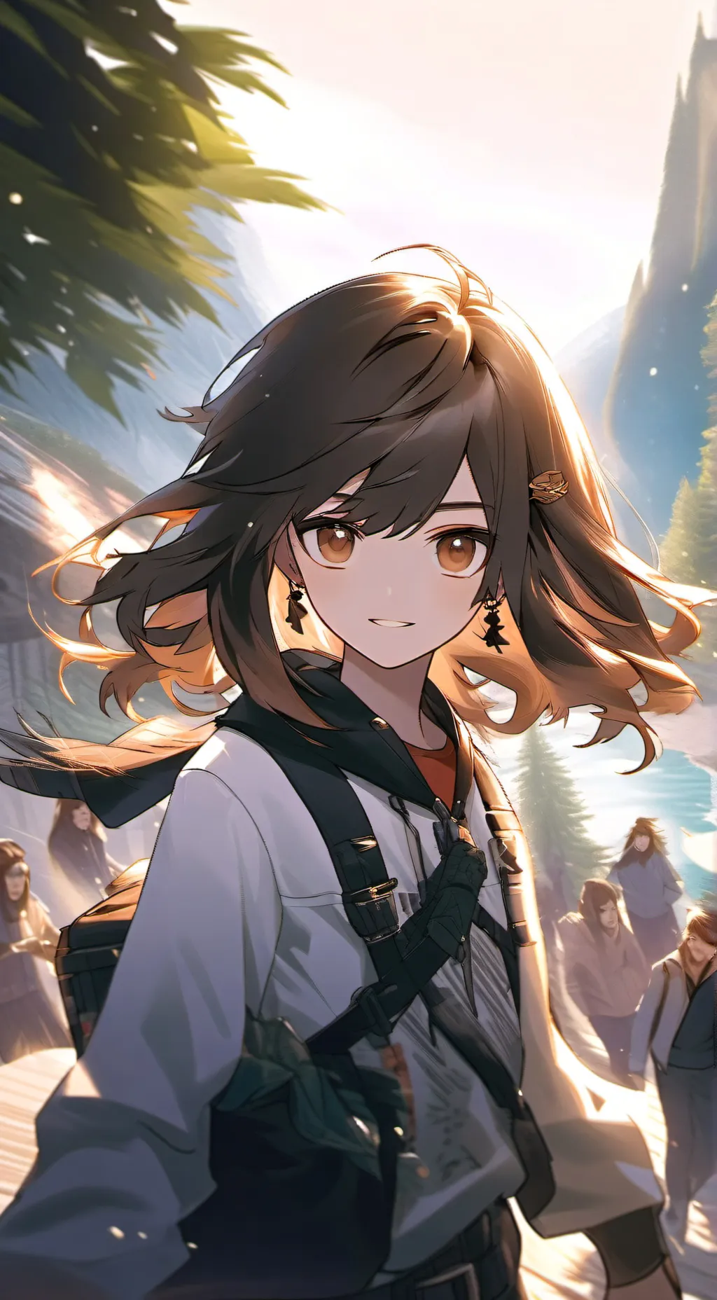 ai character: Kate  background