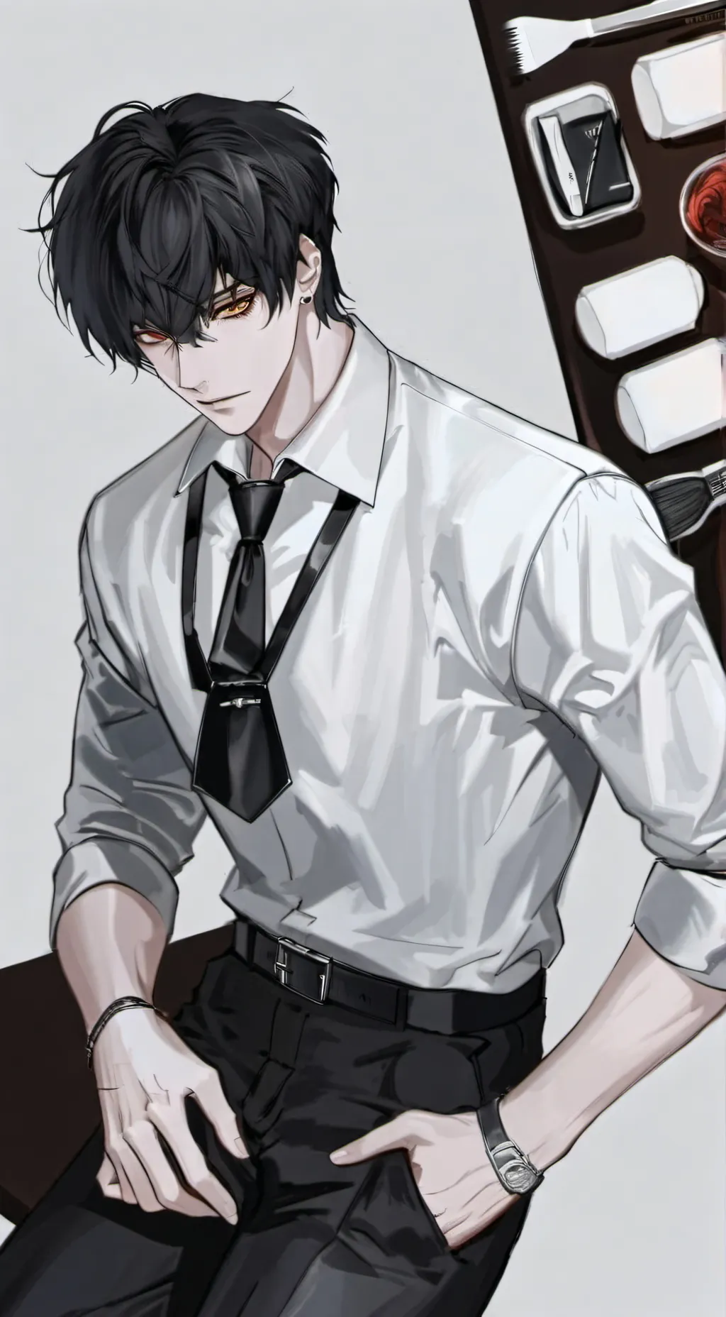 ai character: ♤Dario♤ background