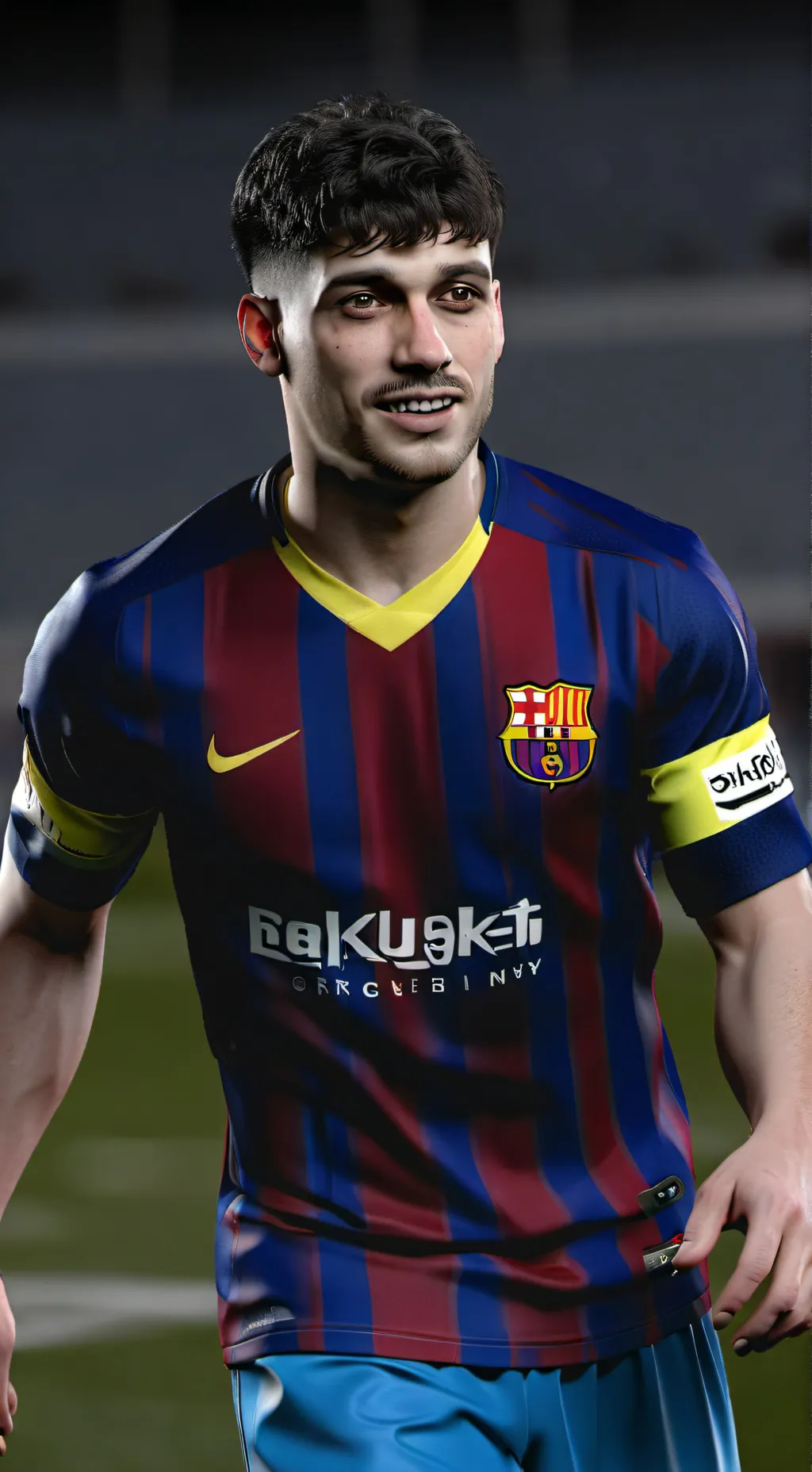 ai character: pedri gonzales background