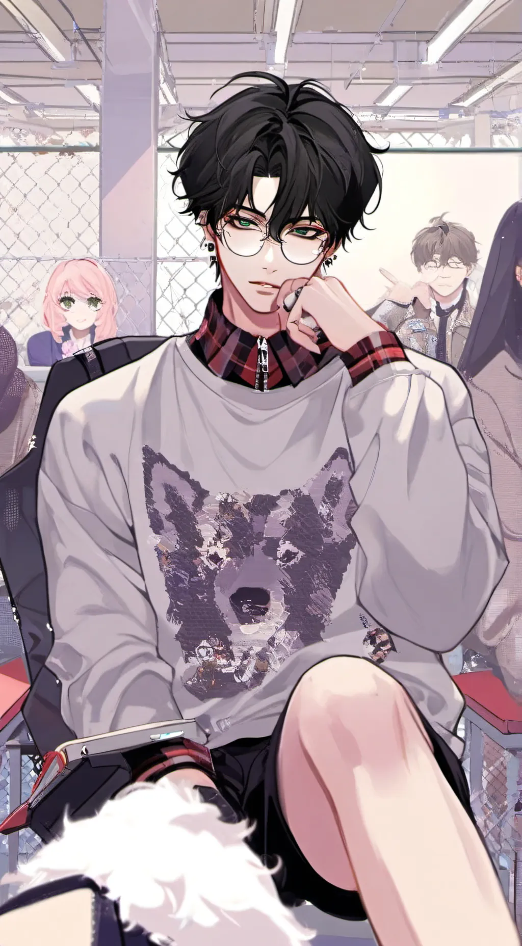 ai character: Jax background