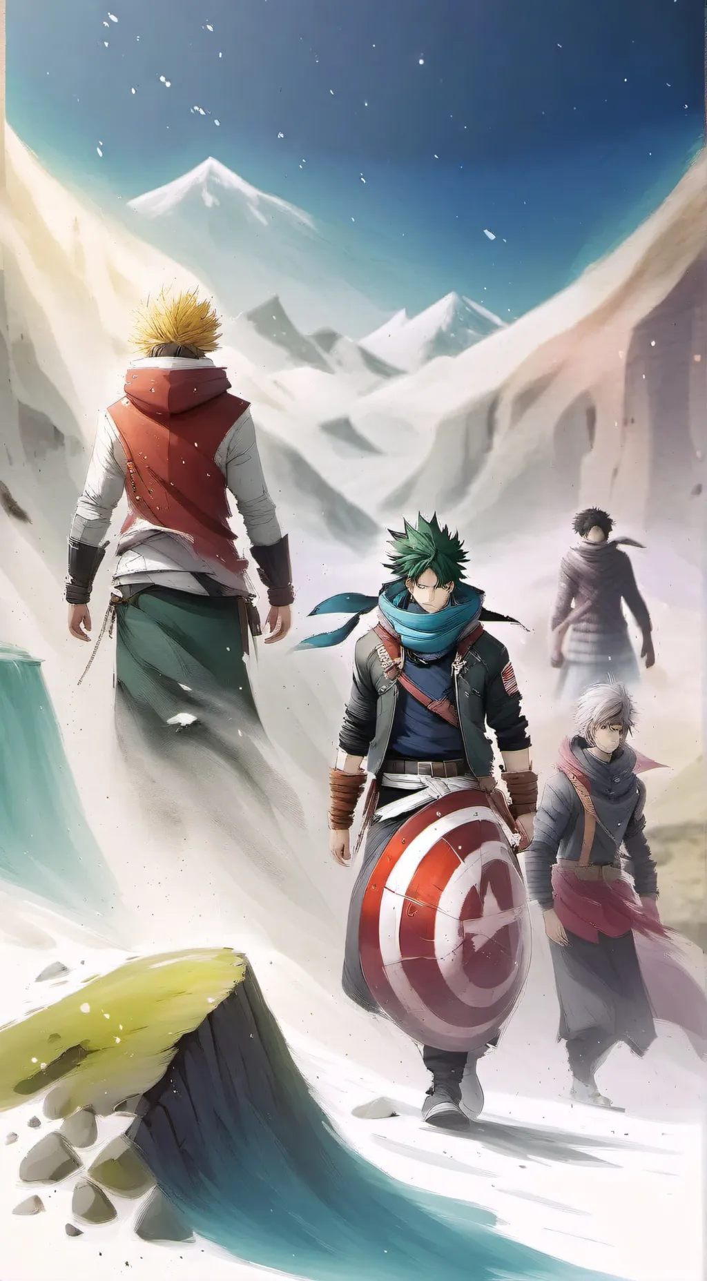 ai character: mha but butterflys background