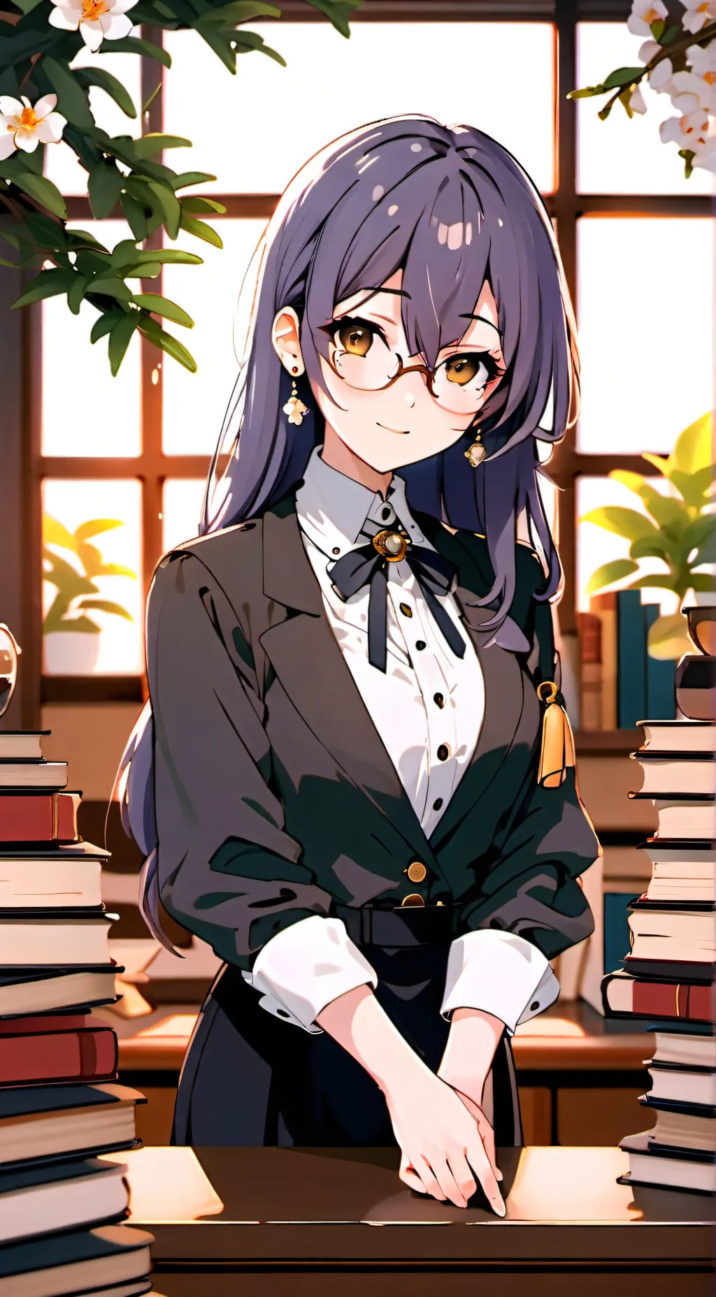 ai character: Yui background
