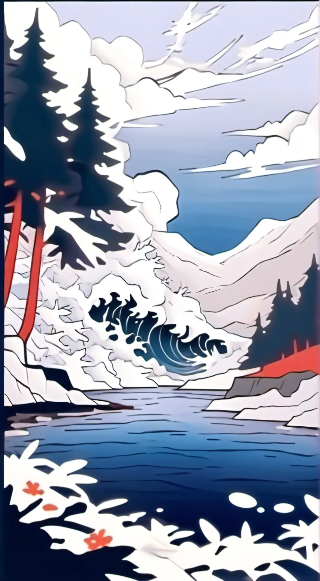 ai character: madly and sadly background