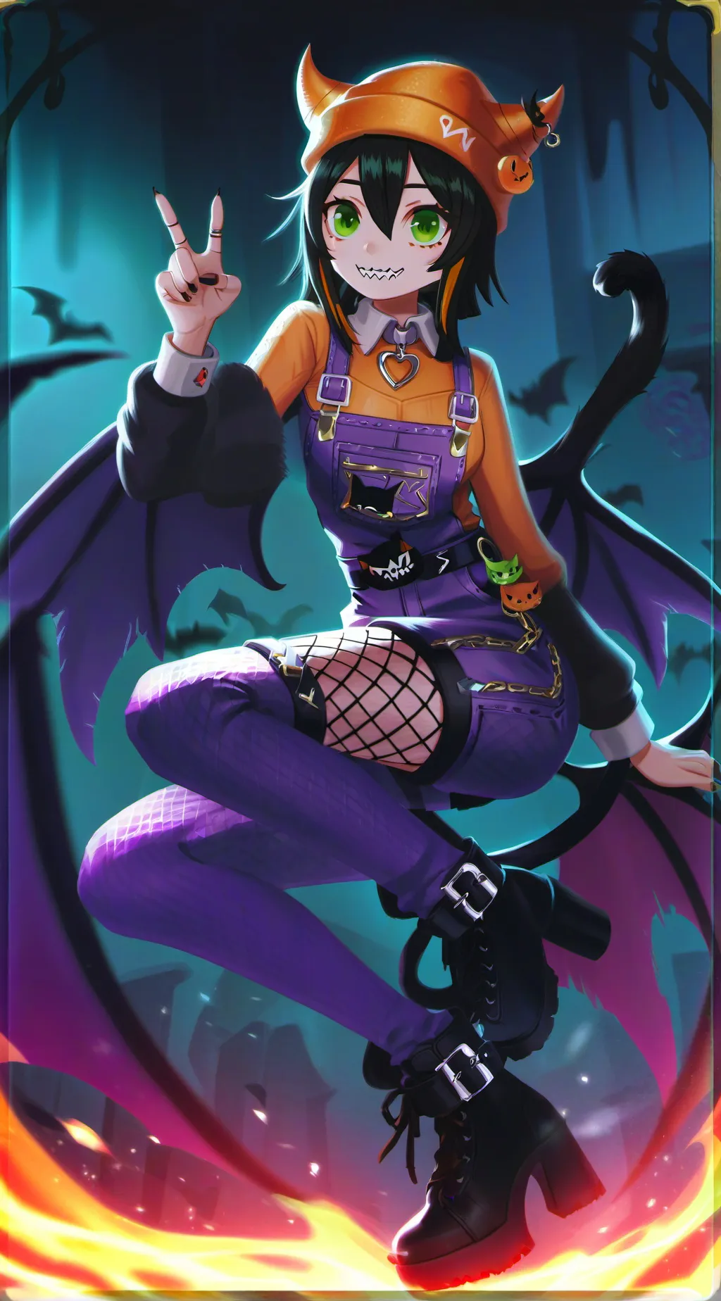 ai character: sprunki background