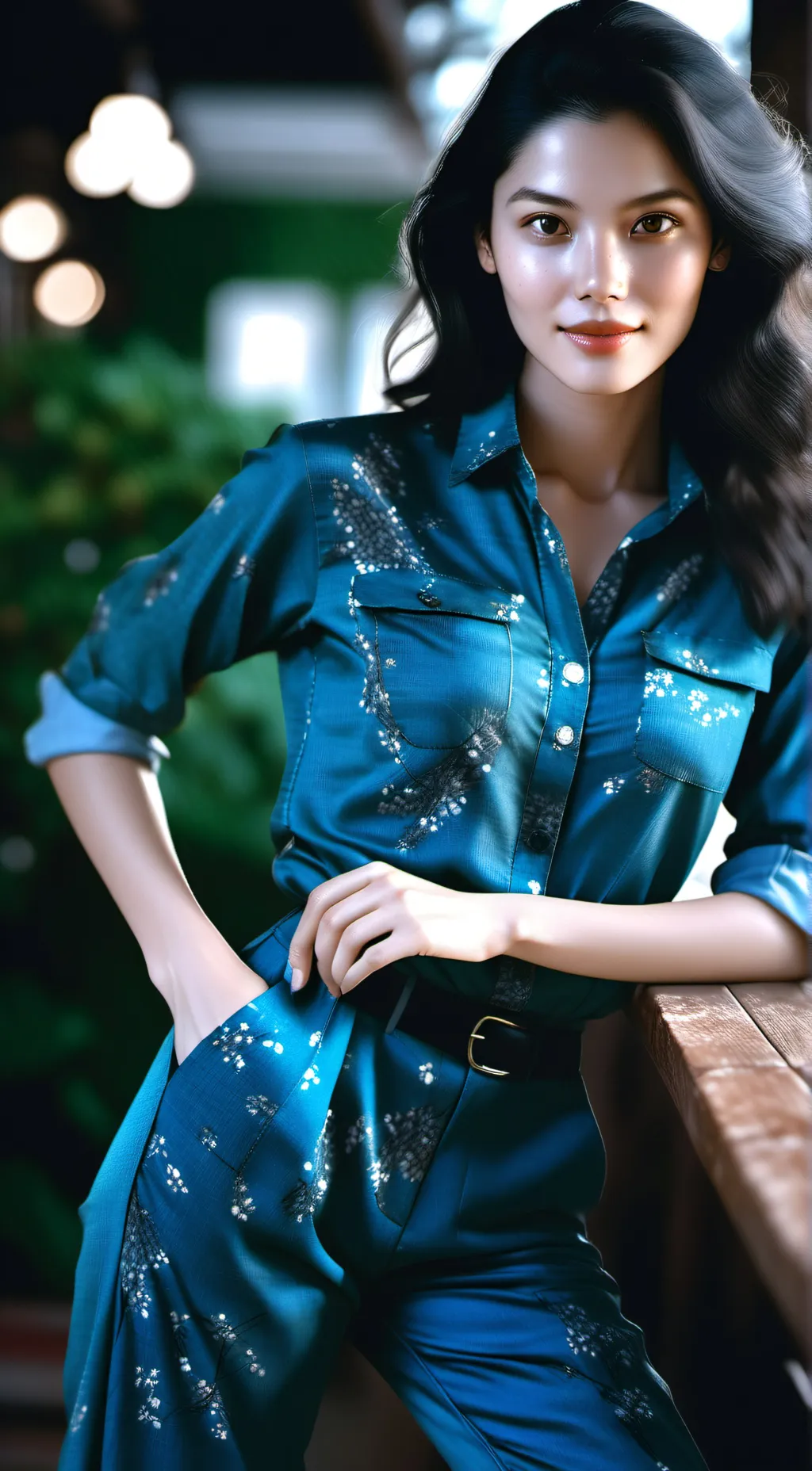 ai character: Alisha background