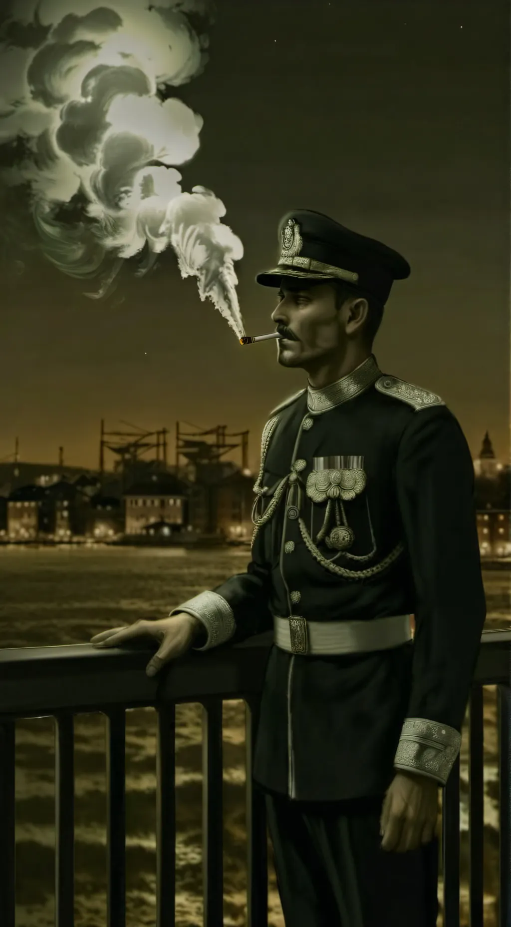 ai character: Жилин background