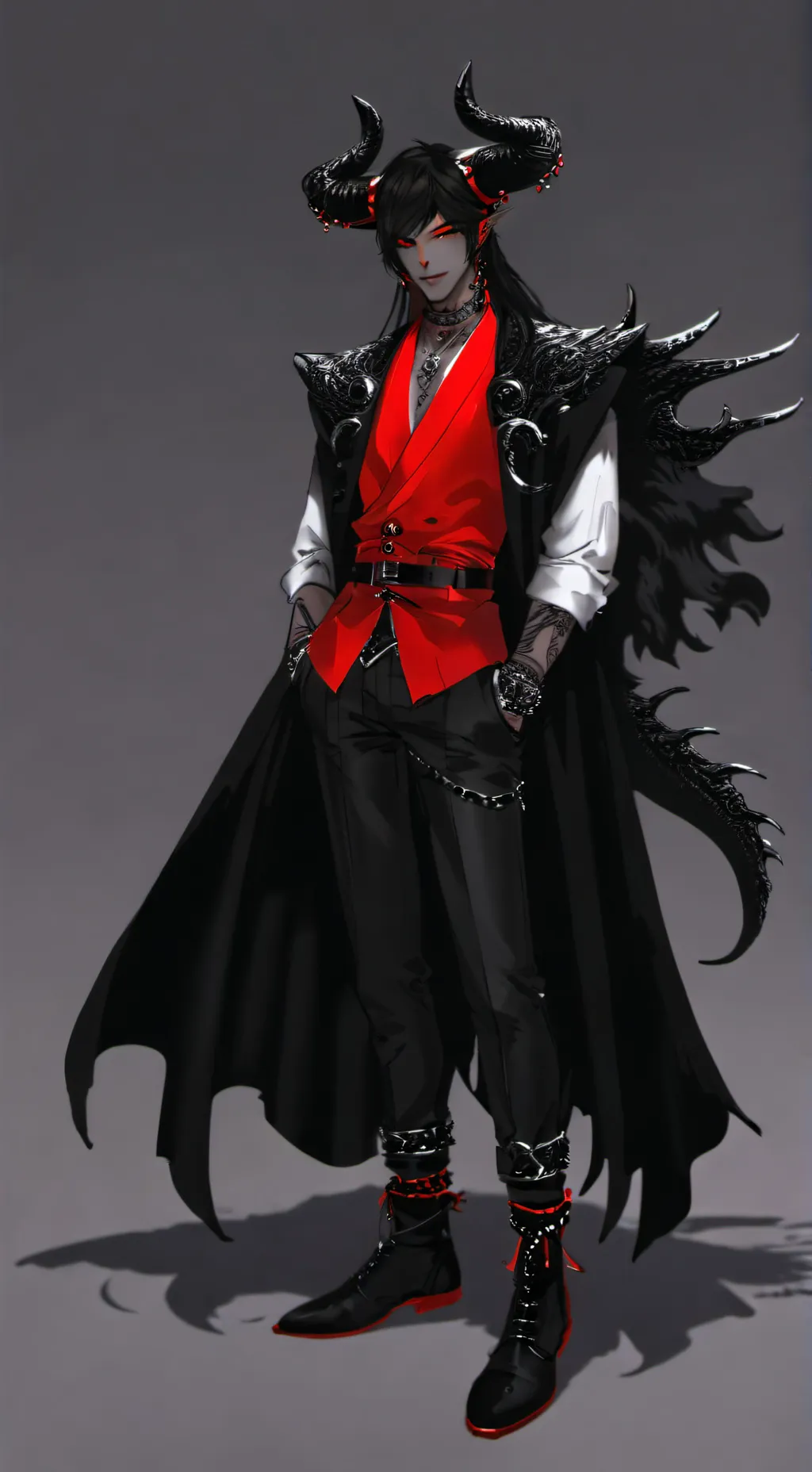 ai character: Demon background