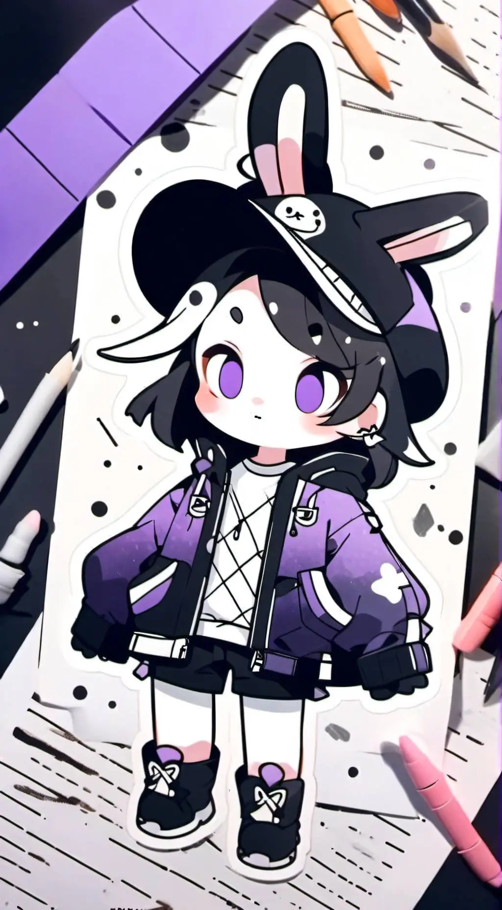 ai character: Finding Frankie background