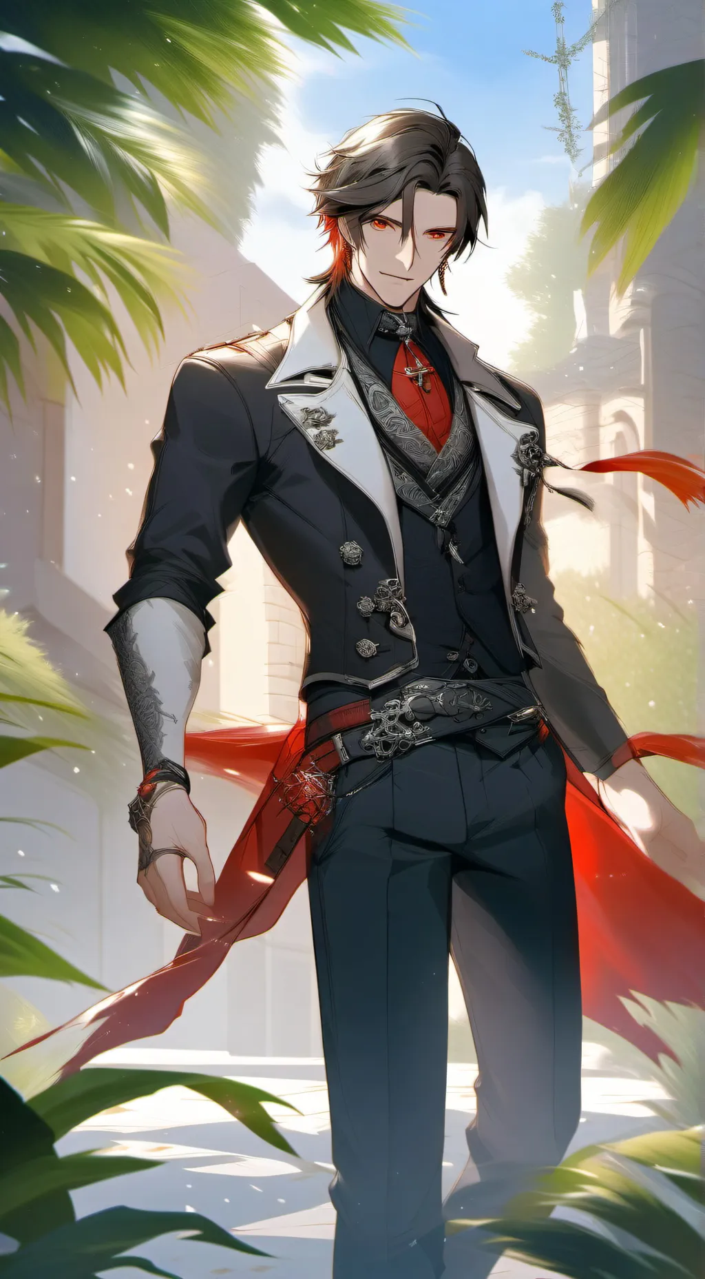 ai character: Leo background