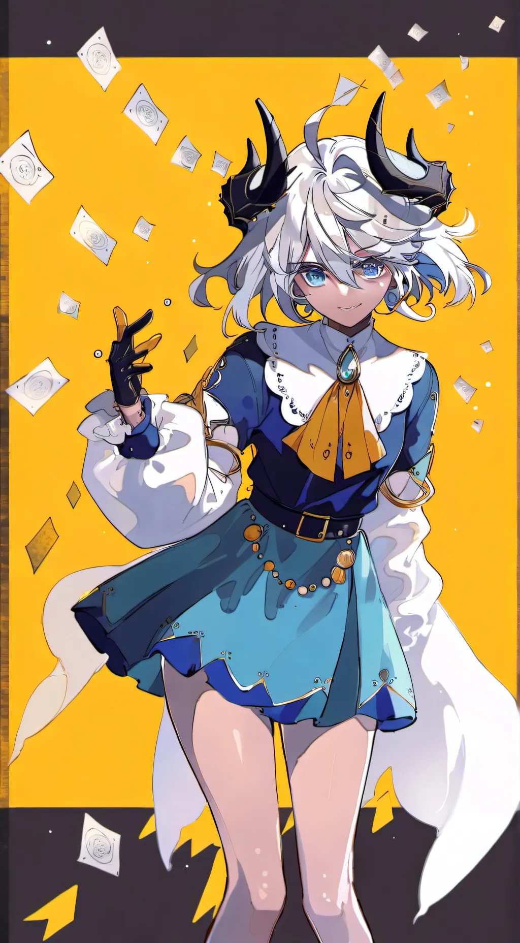 ai character: Furina background