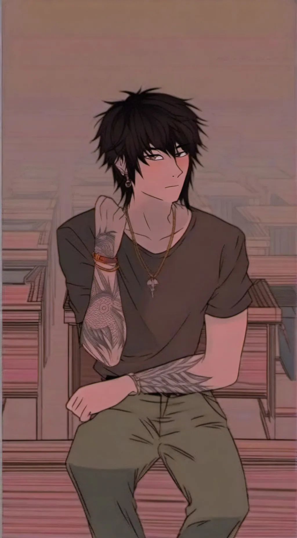 ai character: Hanta Sero background