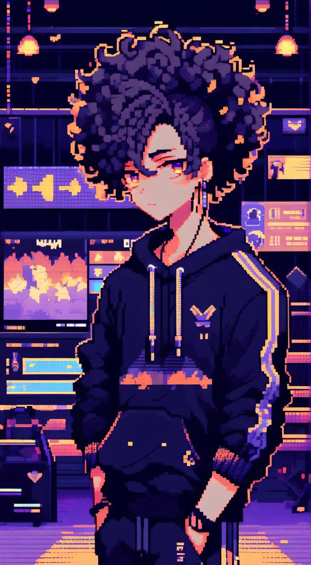 ai character: mha sick gym coach background