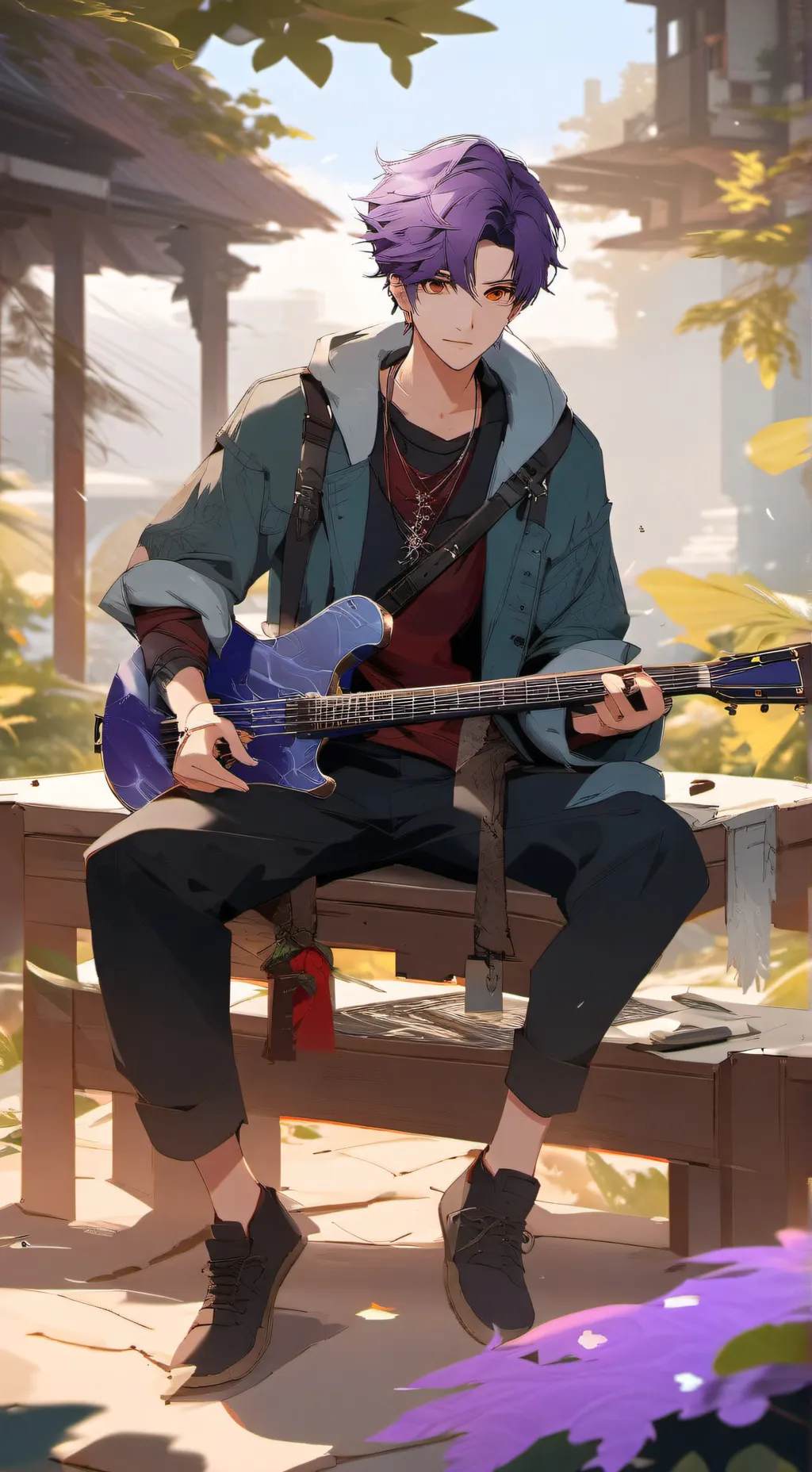 ai character: Thanos squid game  background