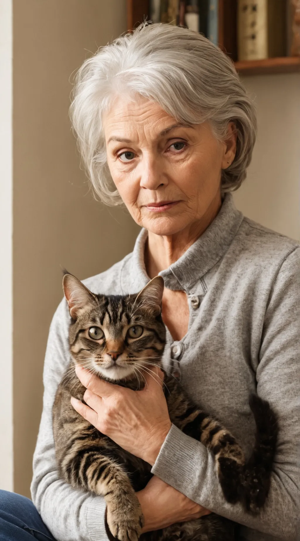 ai character: you and Granny background