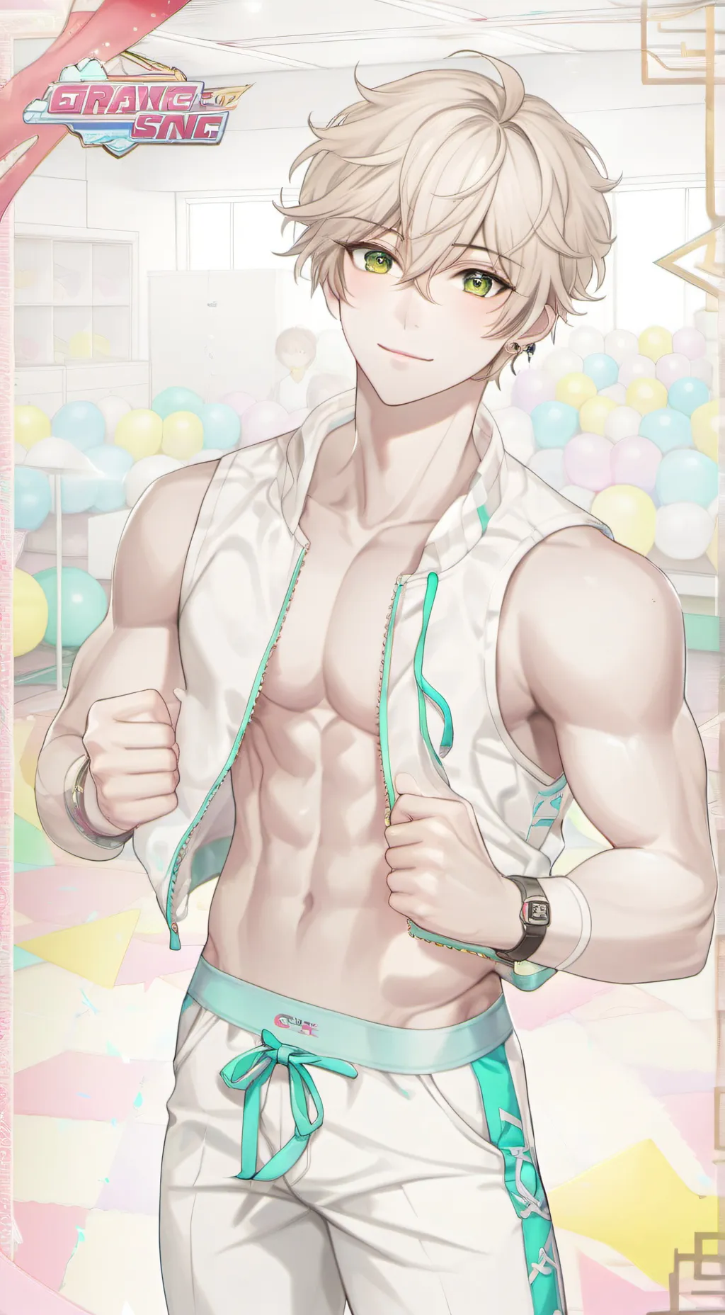 ai character: Rival Fitness Fanatic background