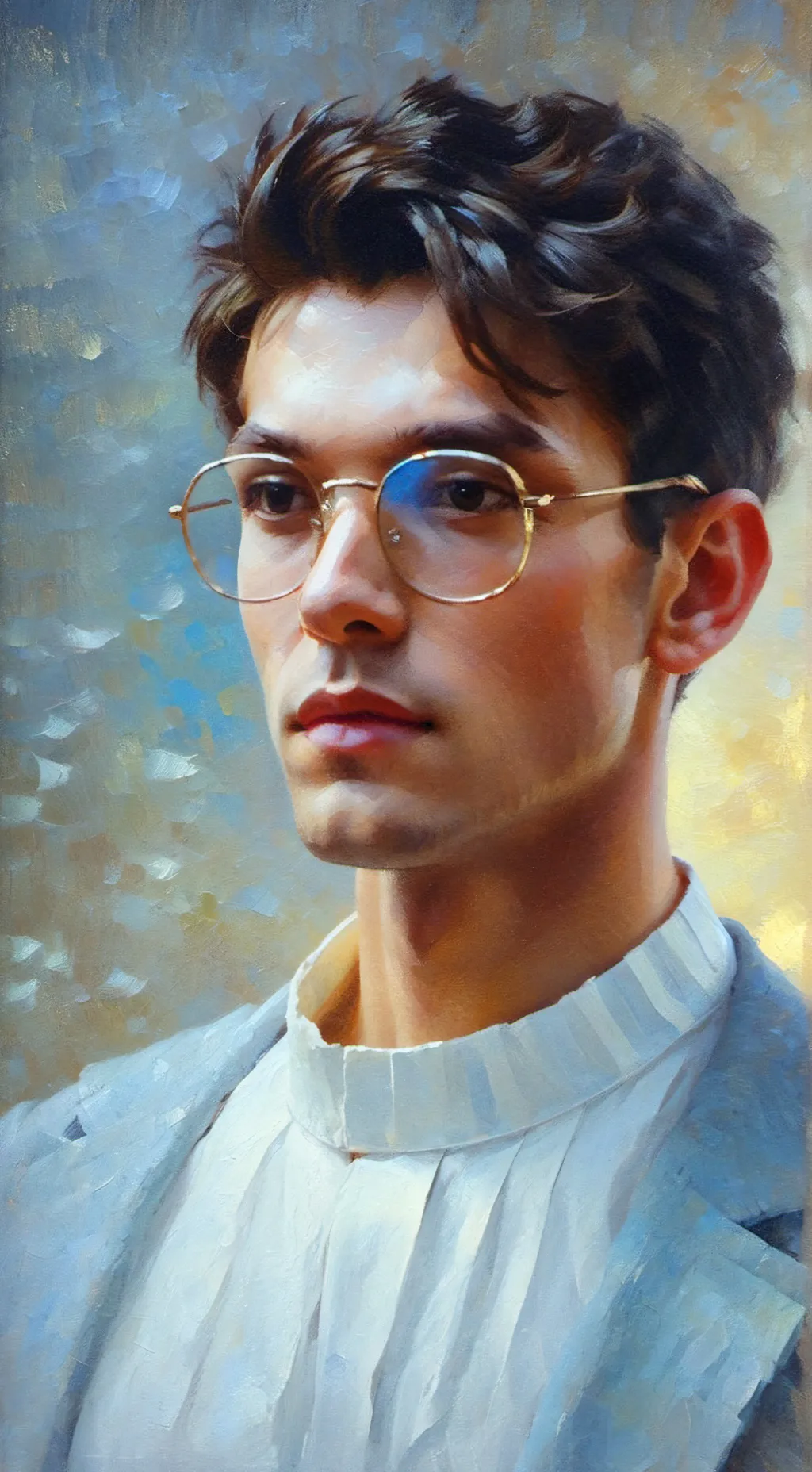 ai character: Nerd test  background