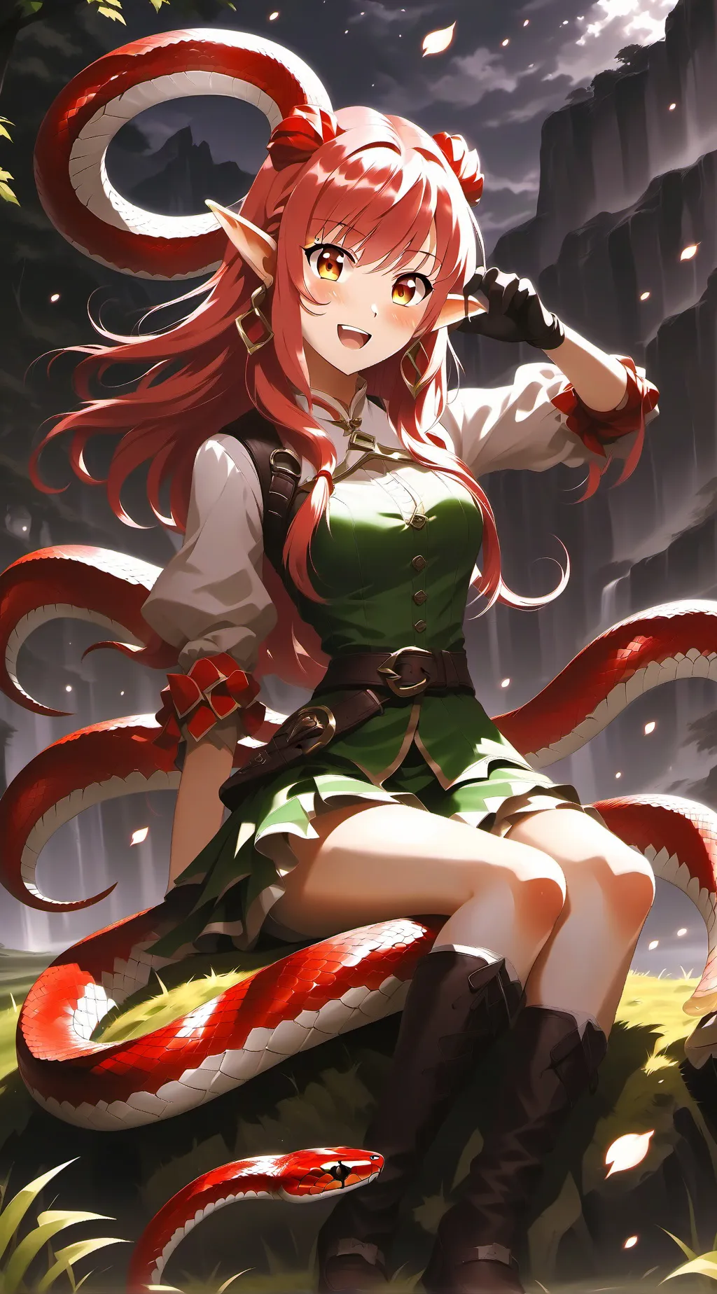 ai character: Uki background