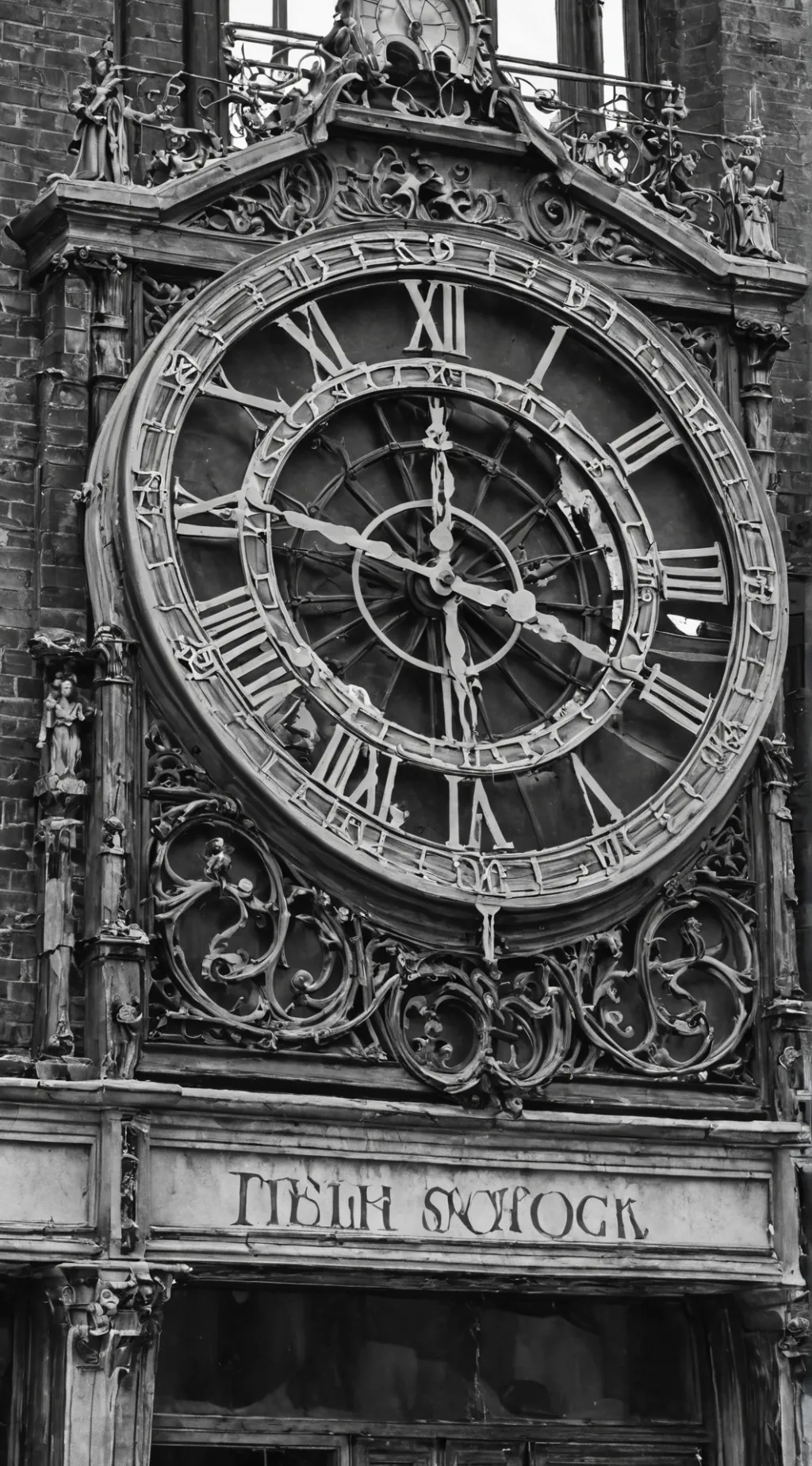 ai character: Time left background