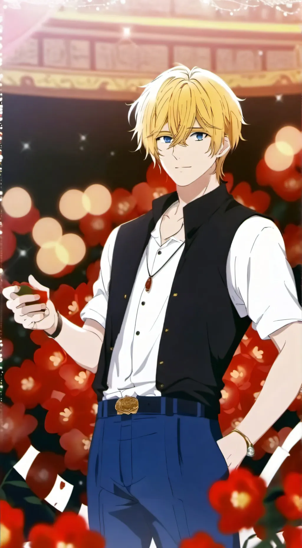 ai character: Focus background