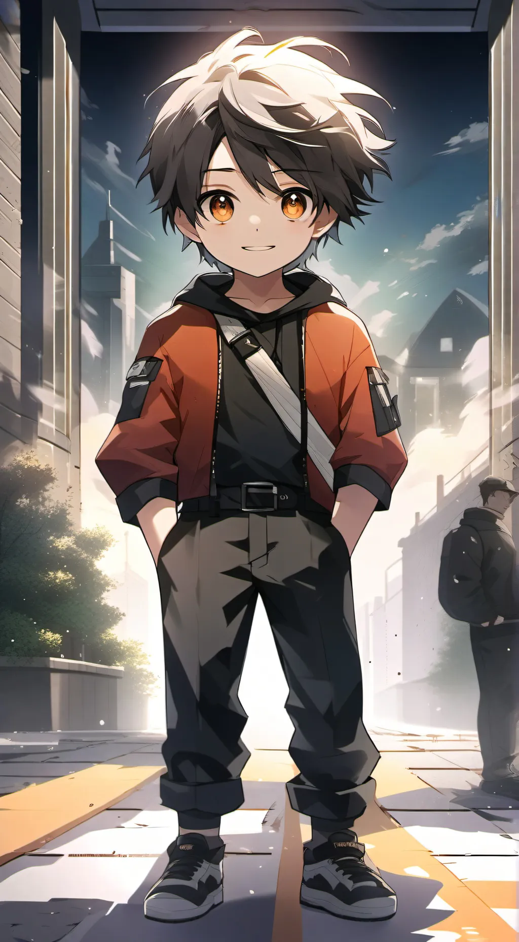 ai character: Profile saver background