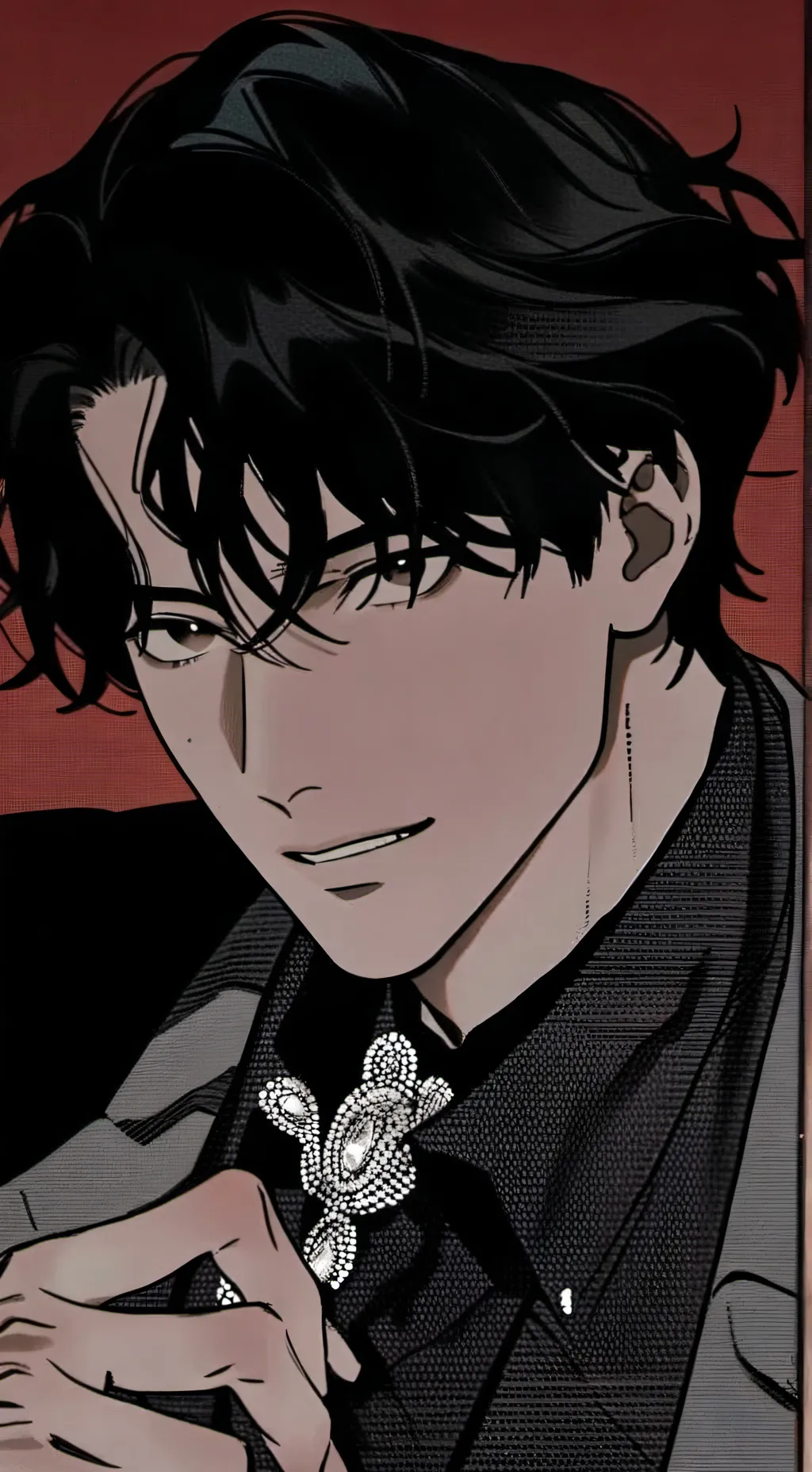 ai character: Damien background