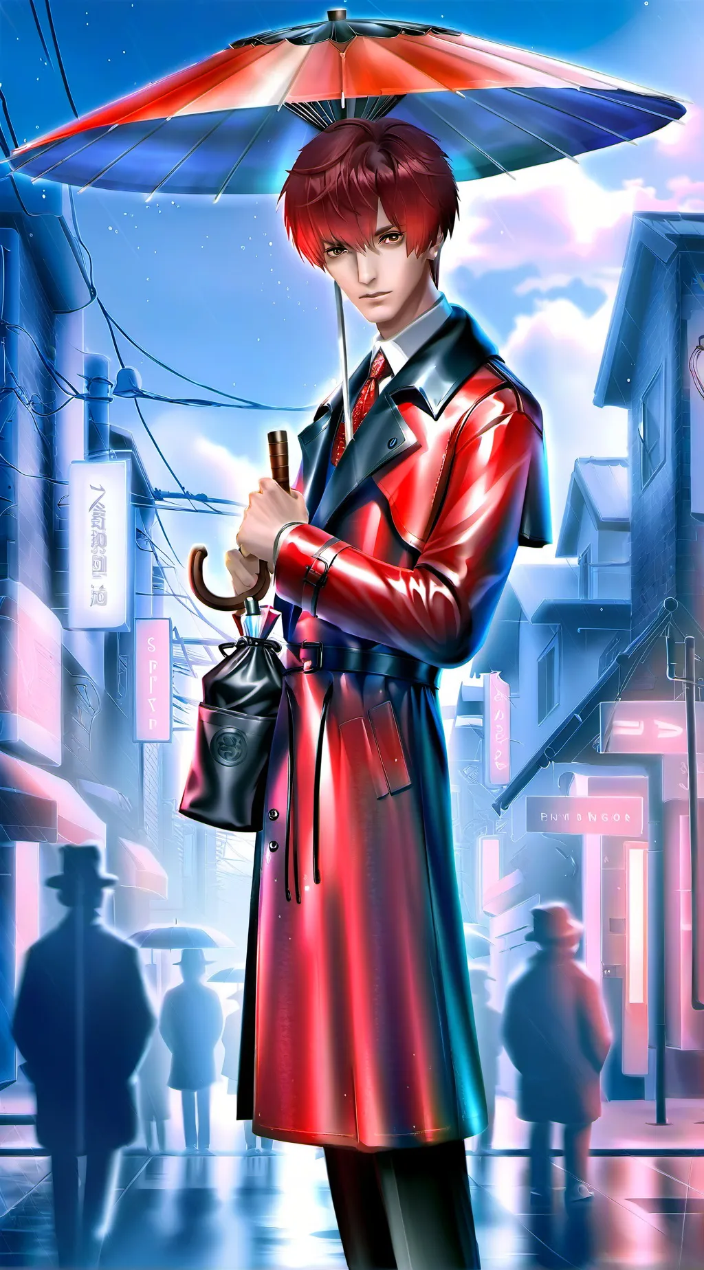ai character: Mr.scarletella background
