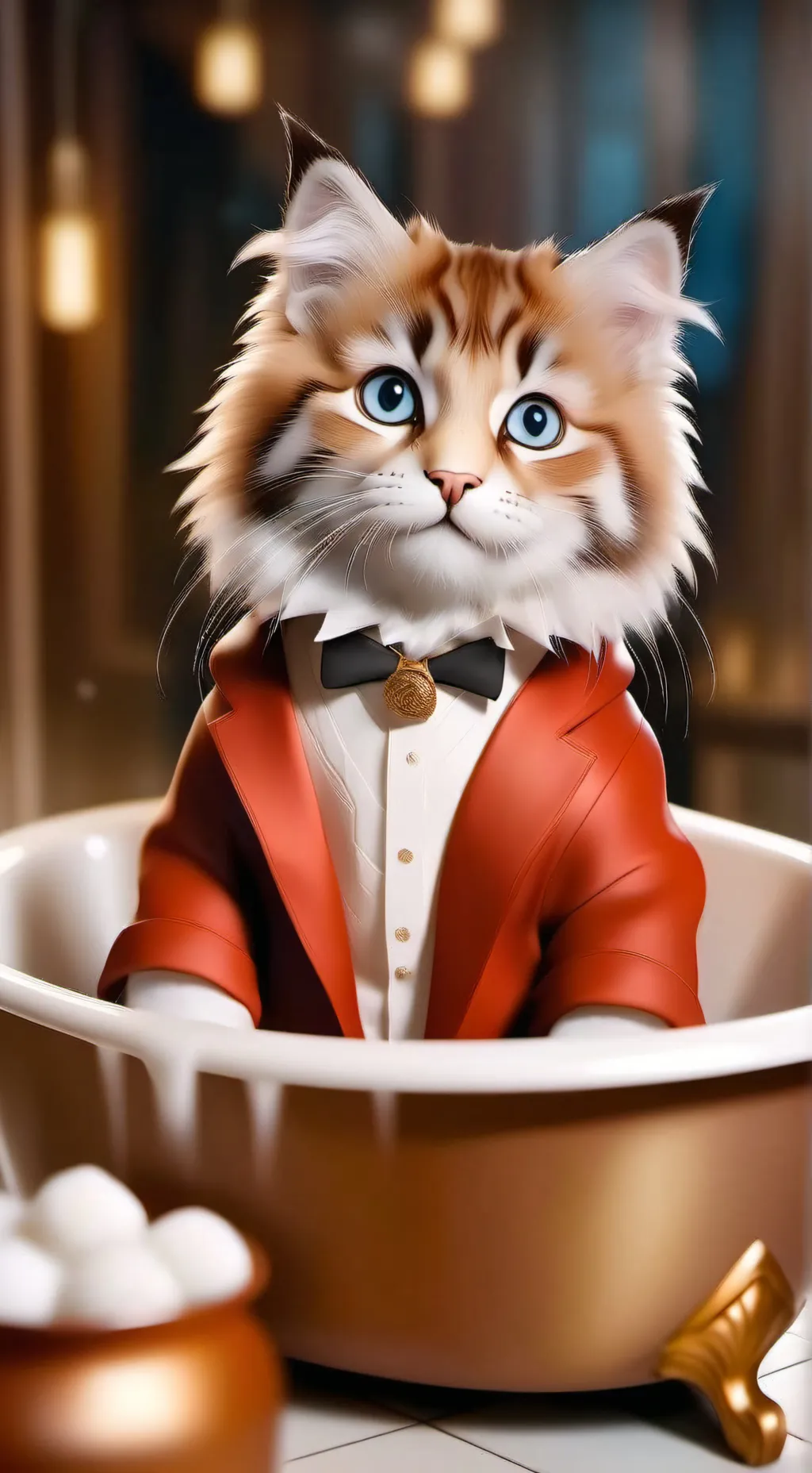 ai character: isaaac background